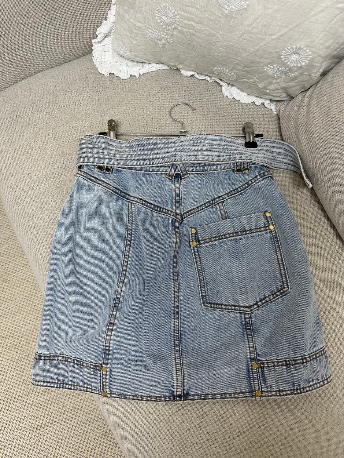 Aje (아제) 데님스커트 상품이미지2