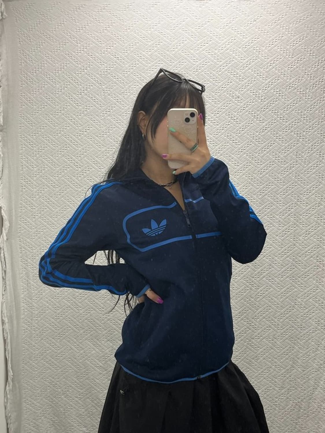 아디다스 파이어버드 스트릿다이버 딥블루 져지 집업 95 C06662 상품이미지1