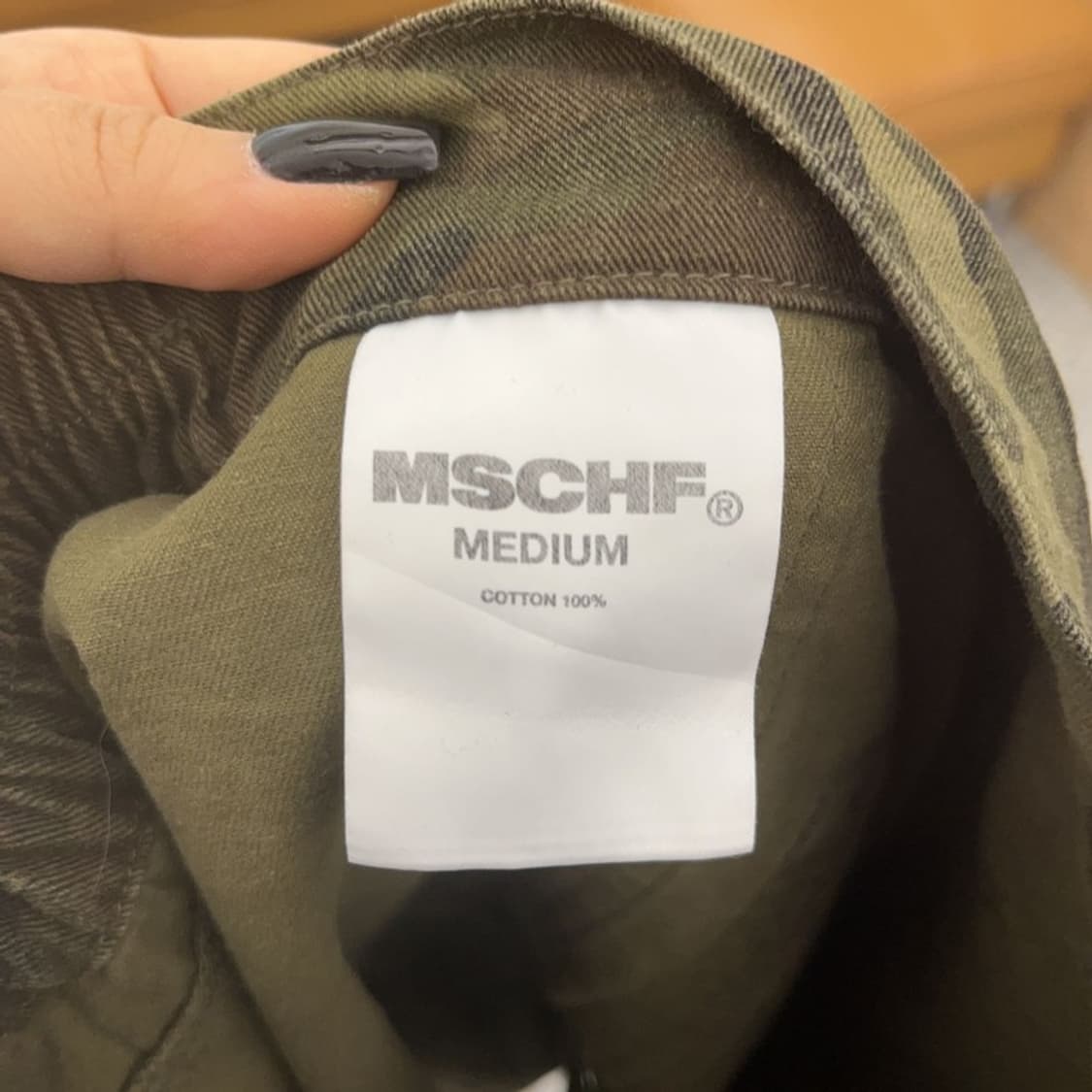 미스치프 카모플라주 스트릿 힙합 카고 스커트 M C07466 상품이미지6