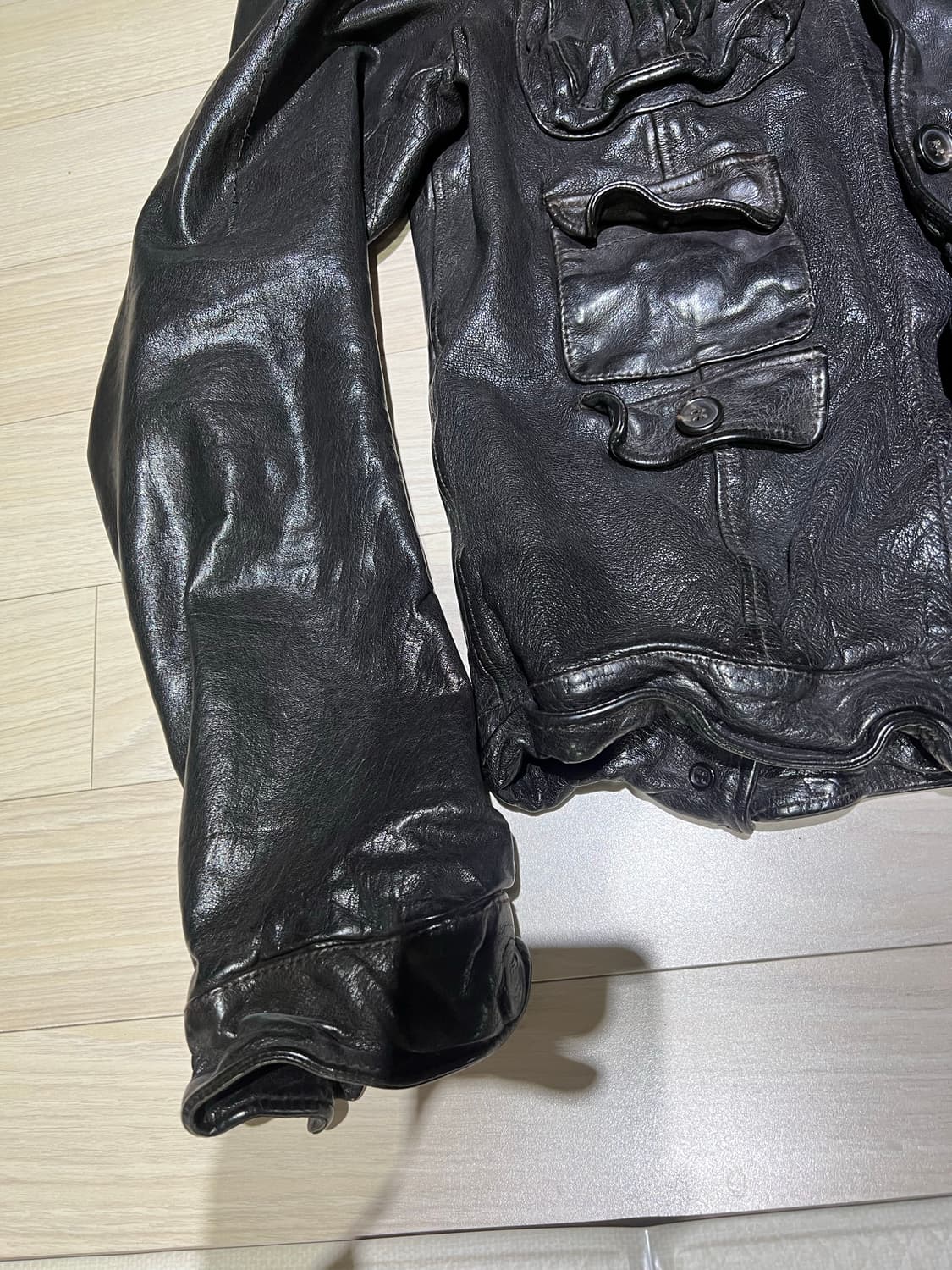 닐바렛/ 극 초창기 아카이브 버팔로 m65 자켓 /xs 상품이미지6