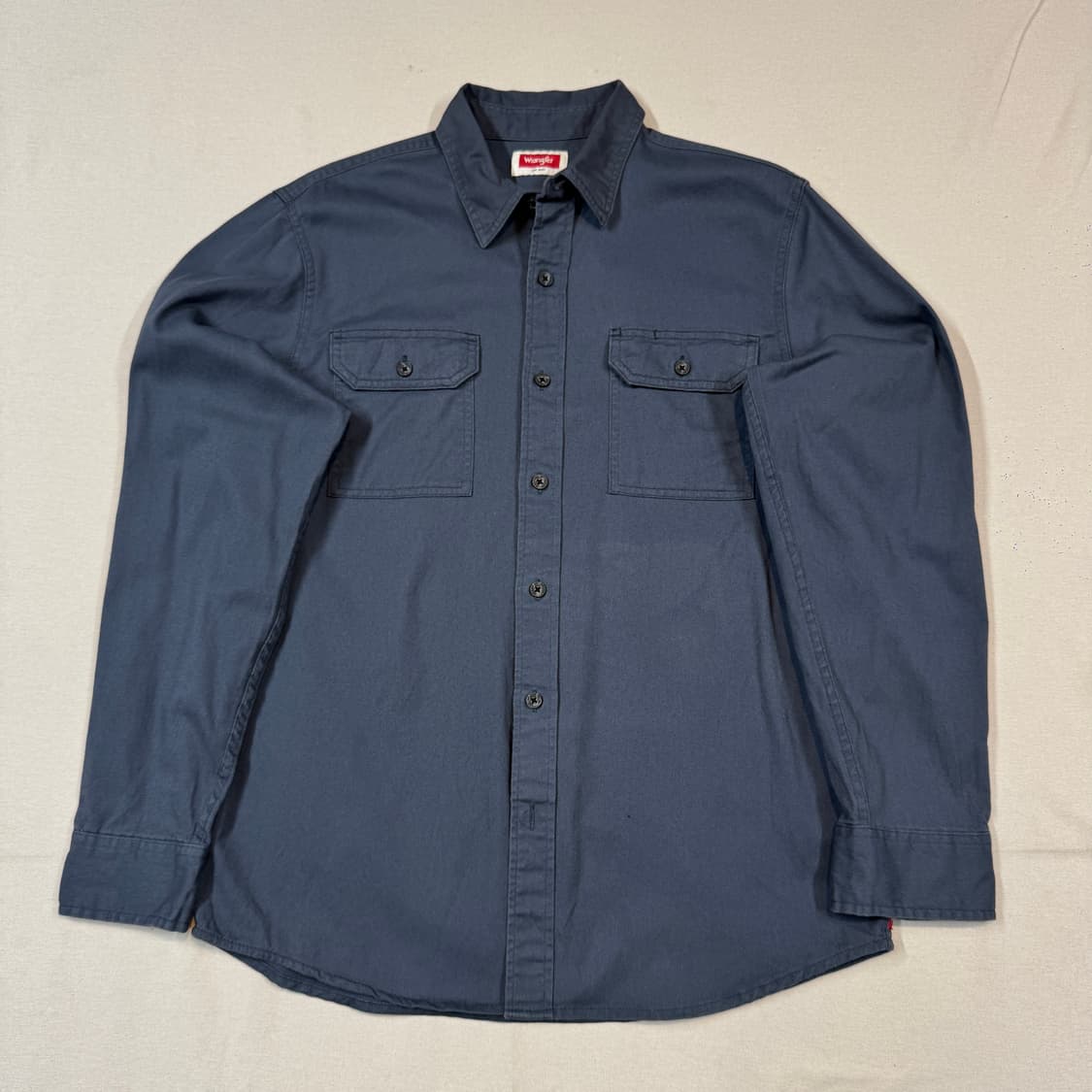 M) Wrangler 랭글러 투포켓 워크웨어 코튼 셔츠 상품이미지1