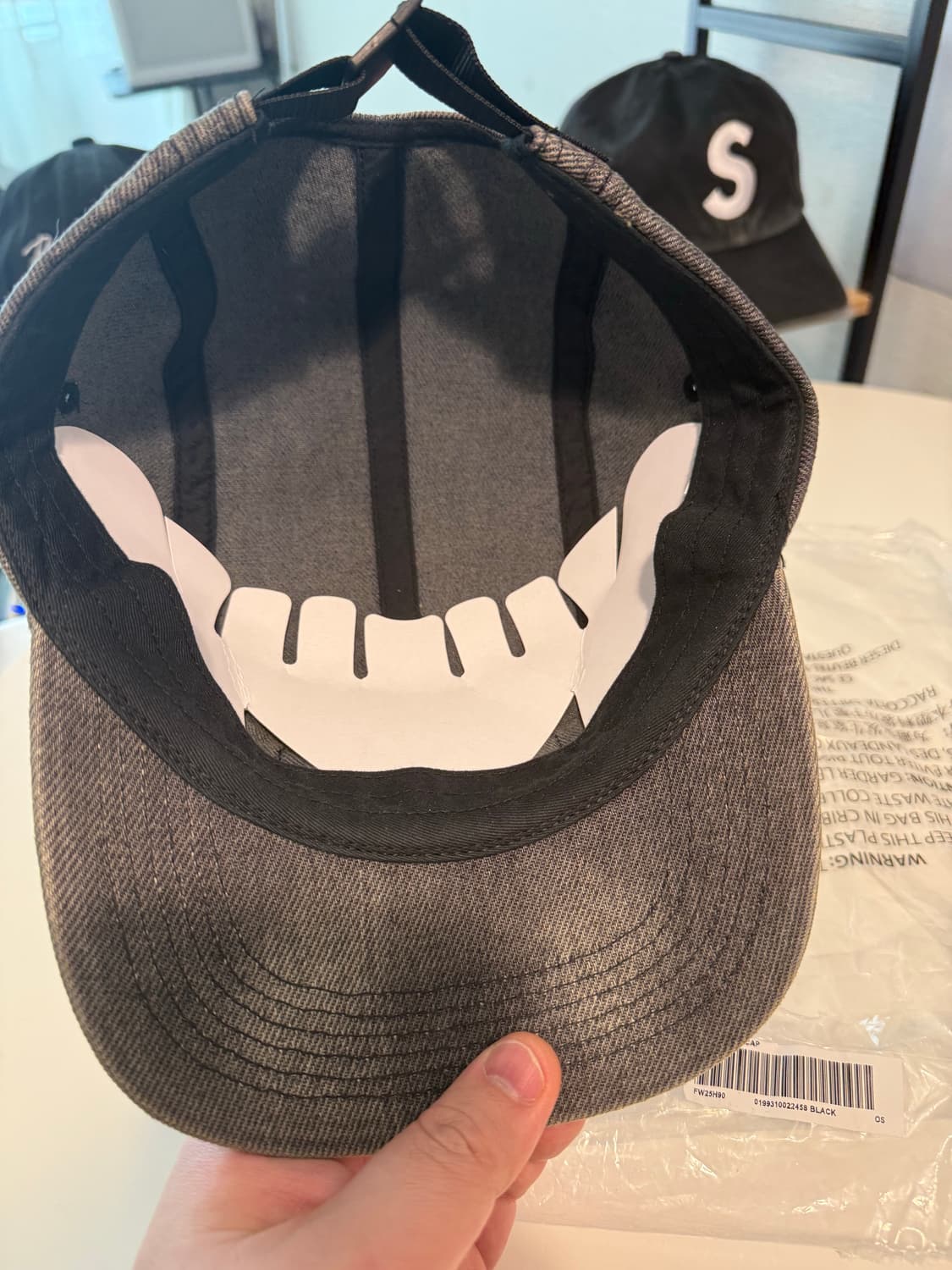 25fw 슈프림 데님 캠프캡 상품이미지2