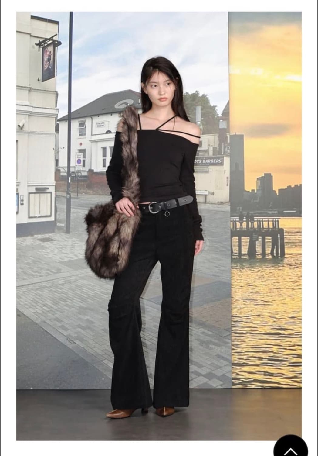 세릭 모헤어 크로스백 상품이미지1