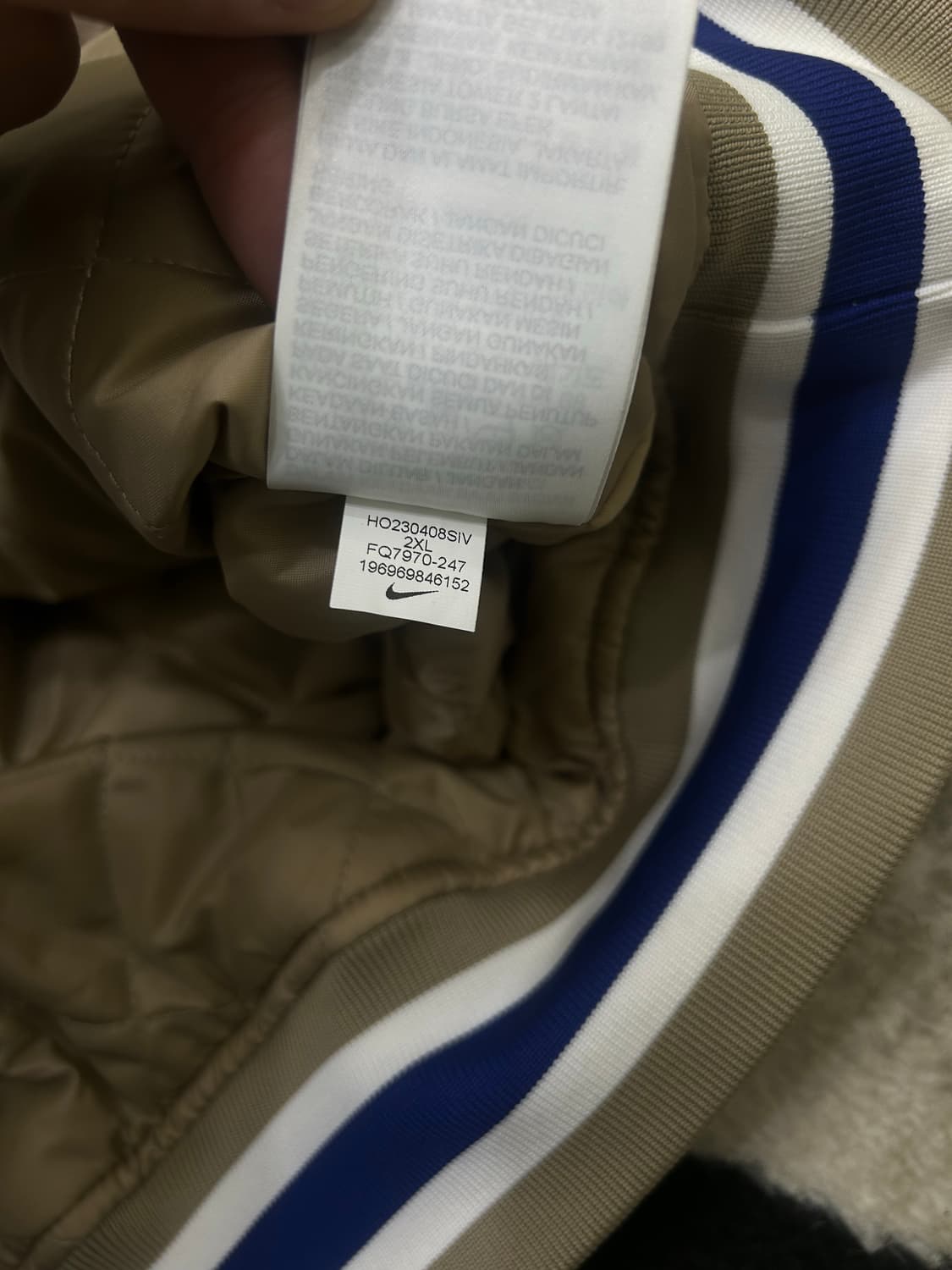 [2XL]나이키 덕아웃 자수 바시티 상품이미지8