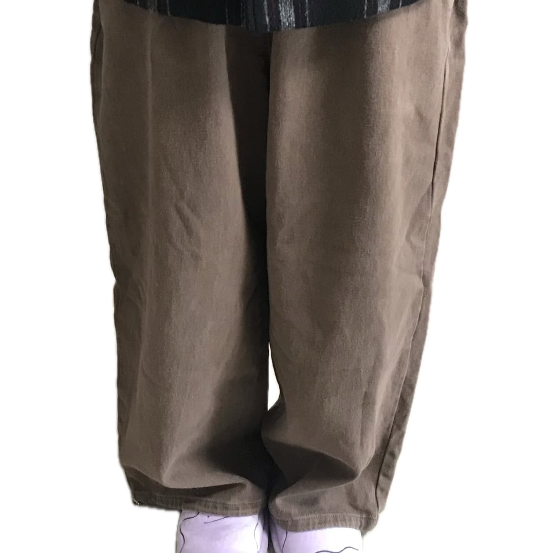 벌룬핏 브라운팬츠 (밑단 스트링) 상품이미지2