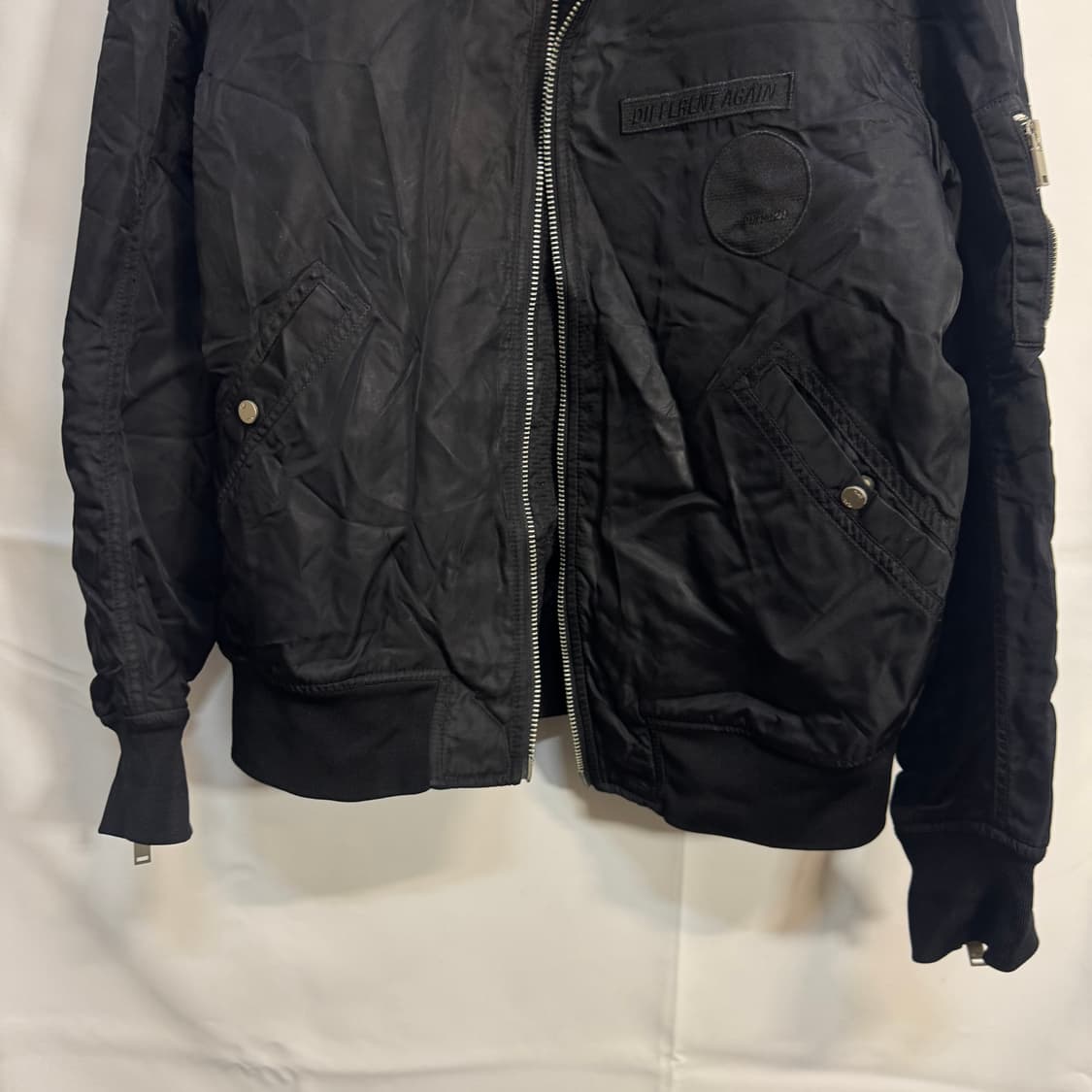 플랙 누빔안감 ma-1 항공점퍼 상품이미지3