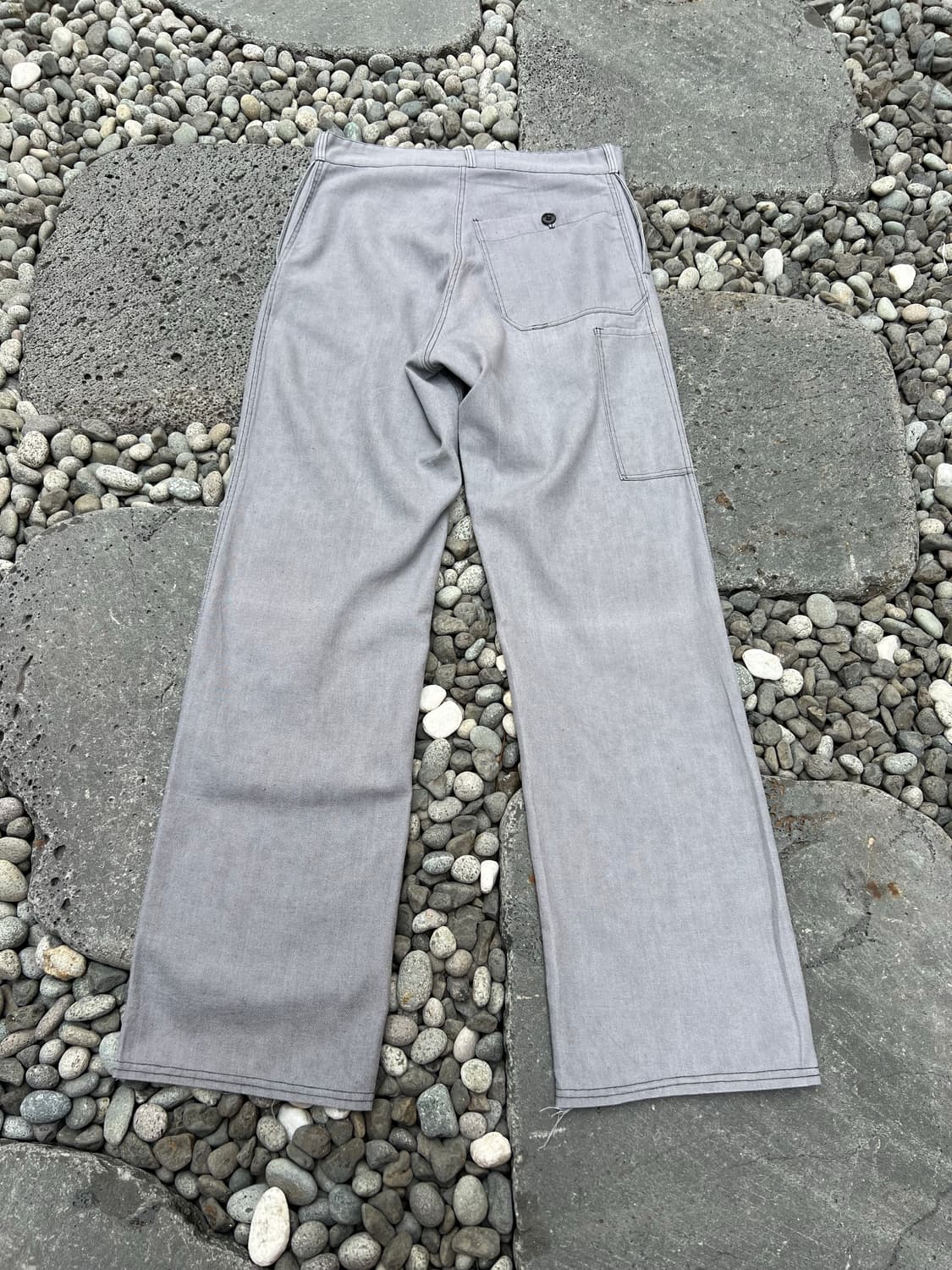 (31인치) OLD VINTAGE EURO GREY 빈티지워크팬츠 상품이미지2