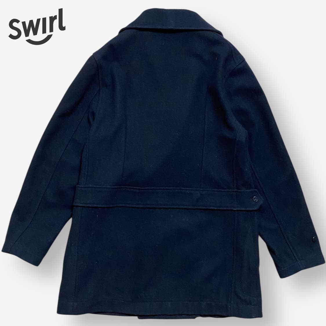 🌊폴로진스 벨트 피코트 상품이미지2