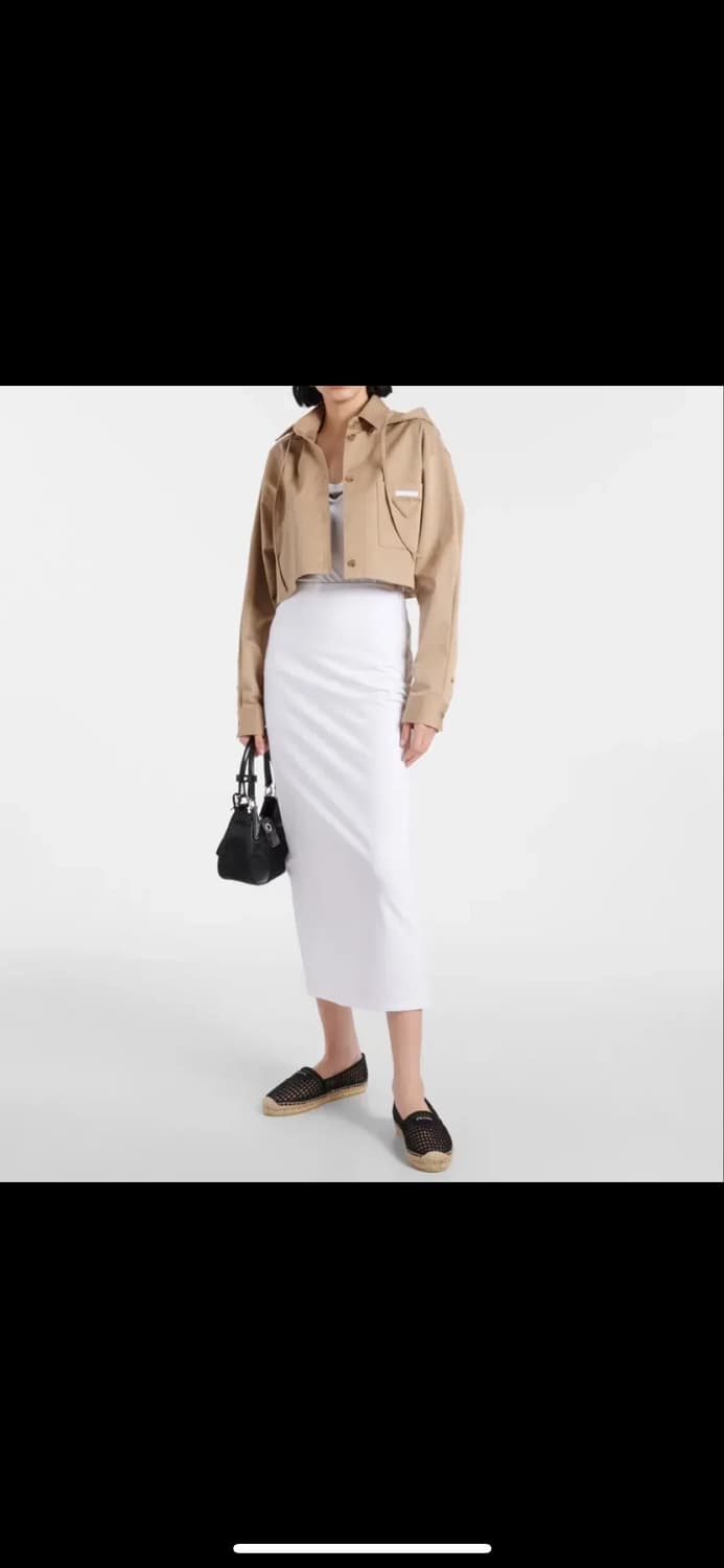 [정품,미착용새상품,136만원대] 프라다 크로셰 에스파듀 슬립온🖤 상품이미지3