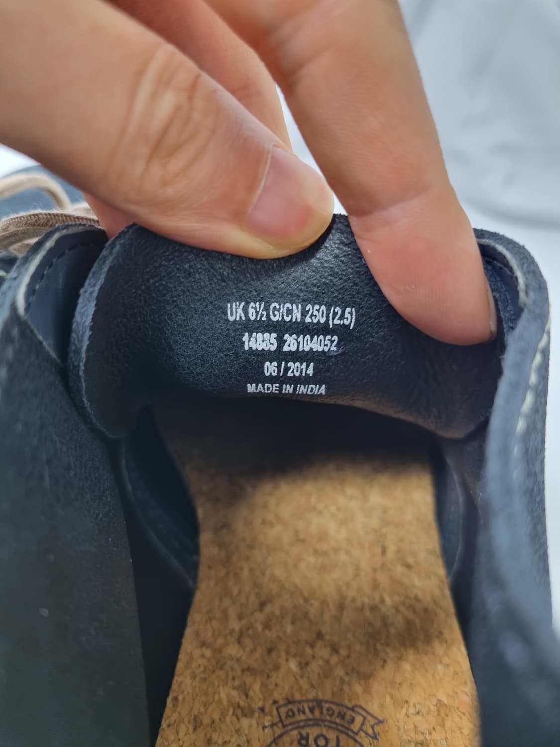 250 클락스 네이비 스웨이드 처카 부츠 상품이미지7