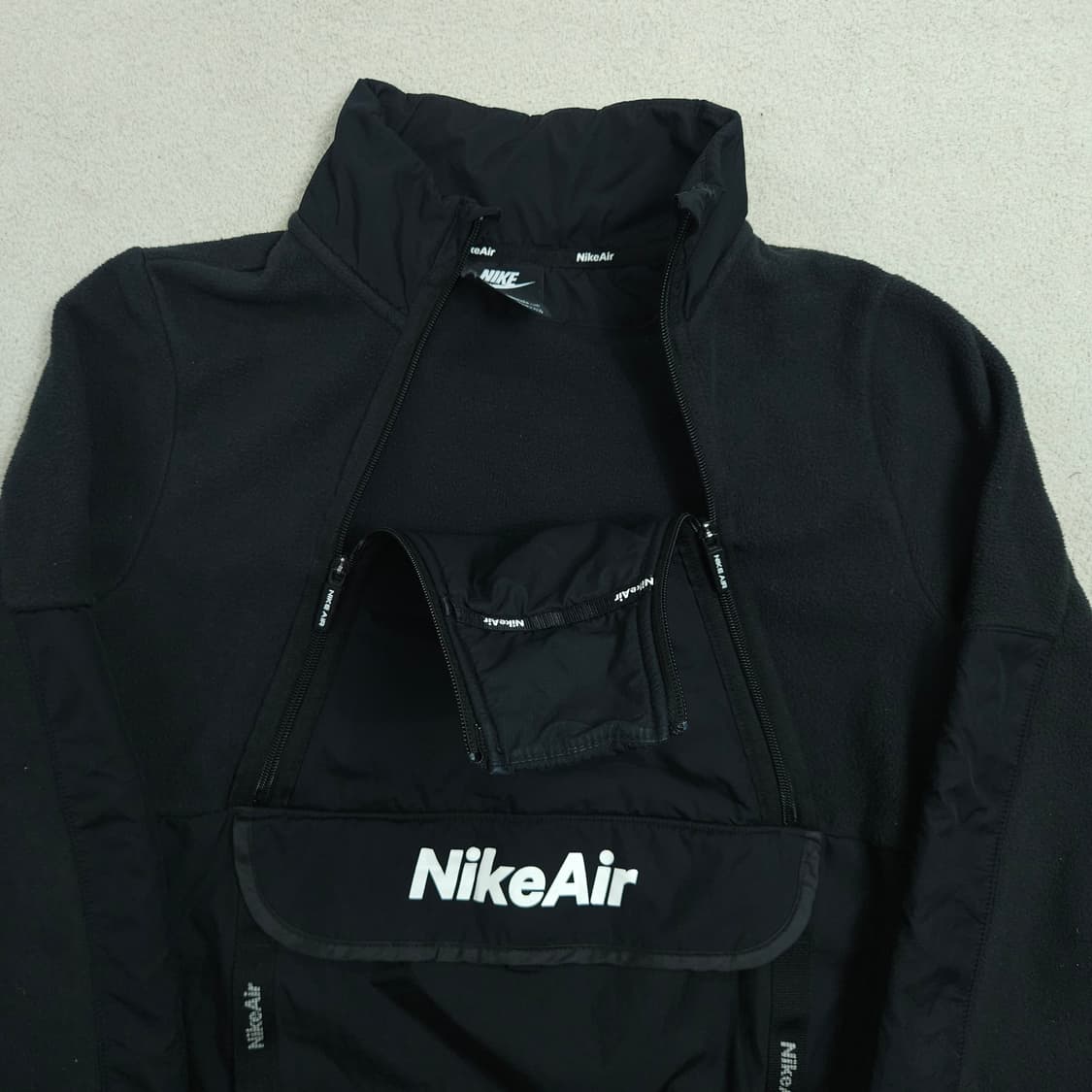 나이키 에어 후리스 아노락 L 상품이미지4