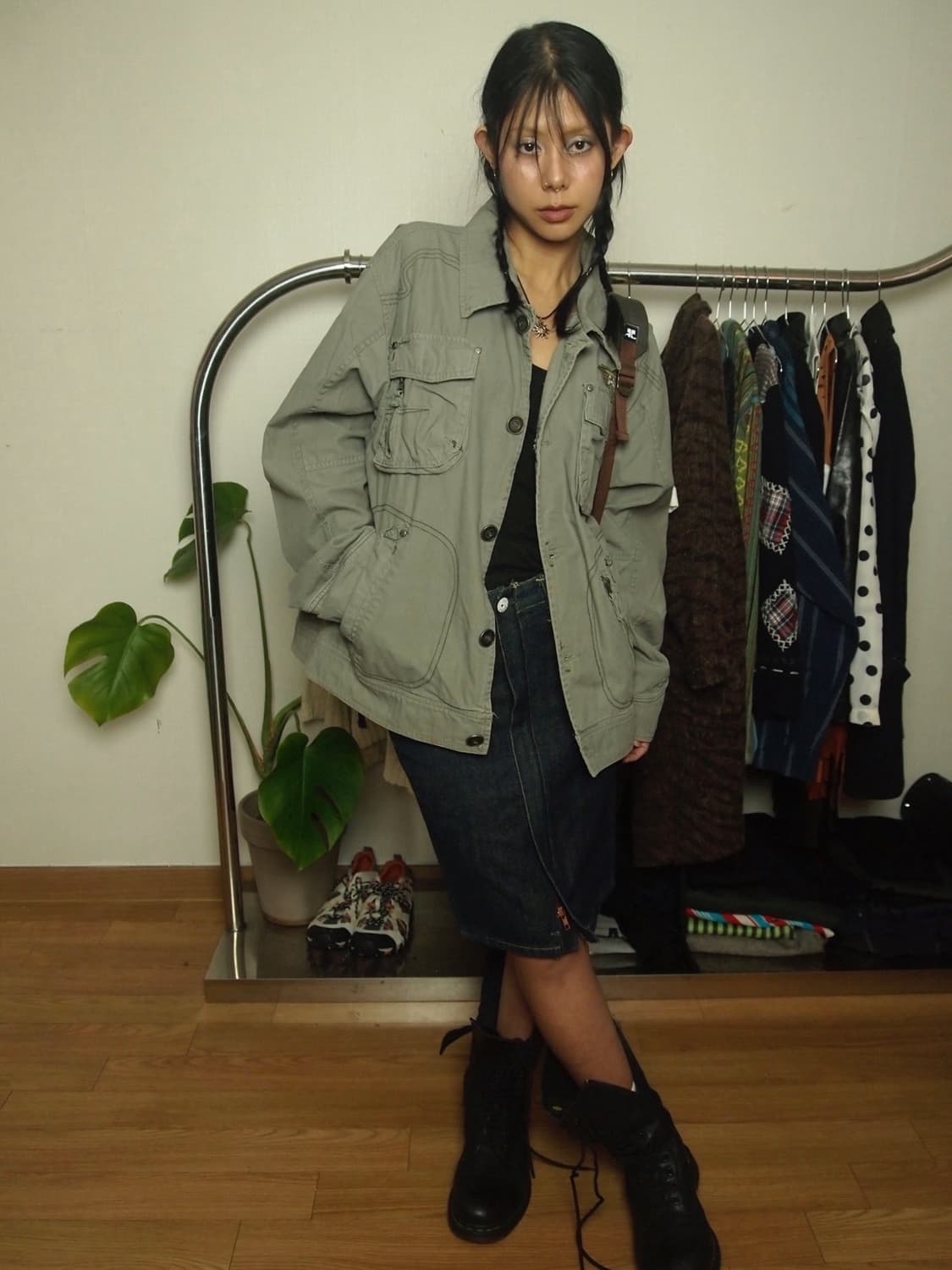 GSTAR 밀리터리 자켓 상품이미지3