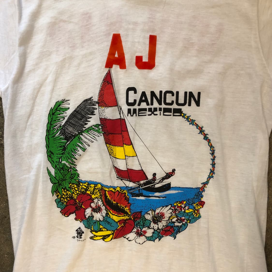 70s~90s Ringer T-shirt-M 상품이미지2