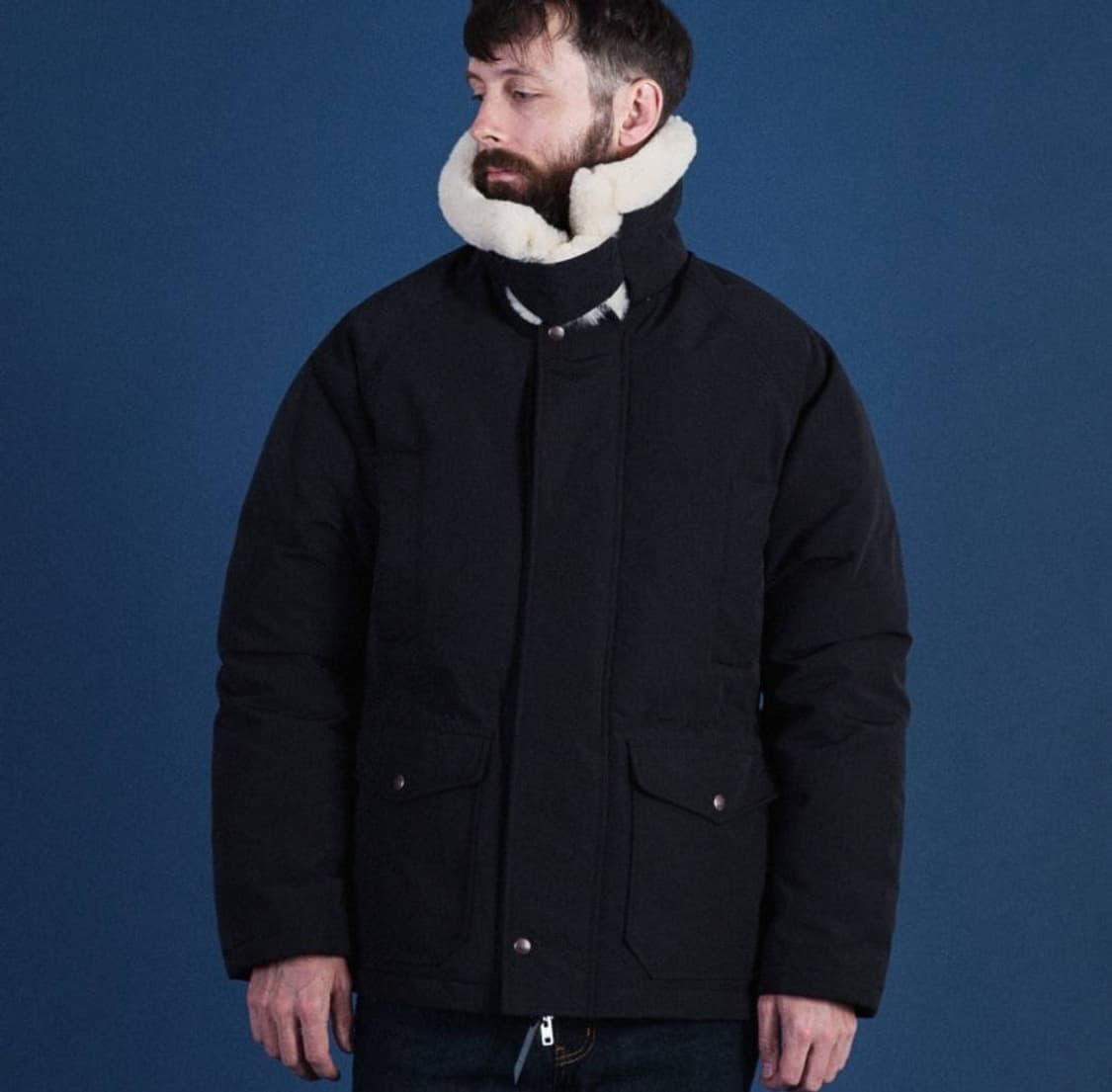 유니폼브릿지 프리미엄 덕다운 양털 자켓 XL size 상품이미지1
