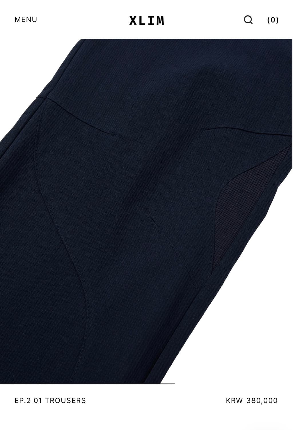 Xlim 엑슬림 EP.2 01 trouser 상품이미지5