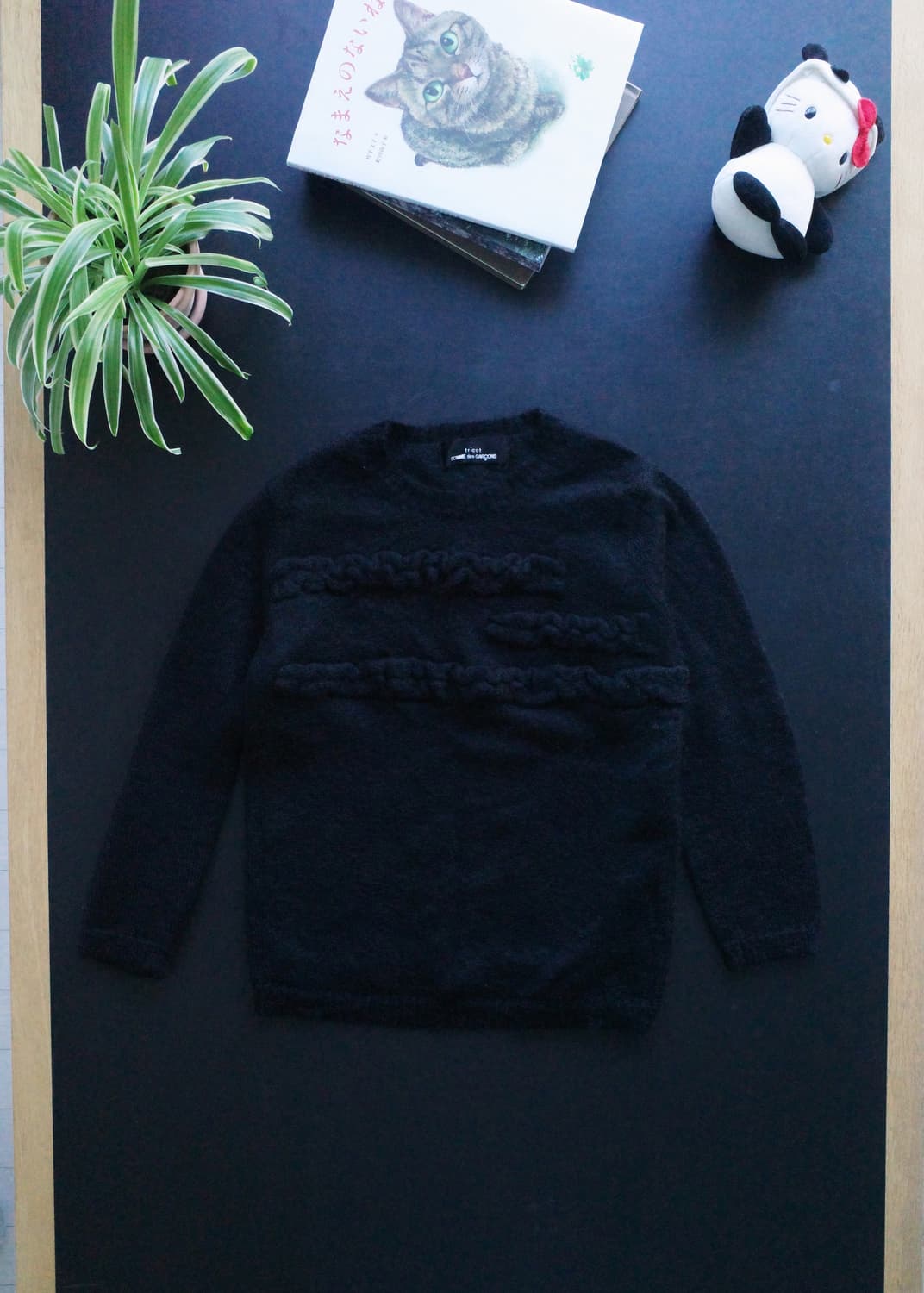 꼼데가르송 트리콧 니트 상품이미지2