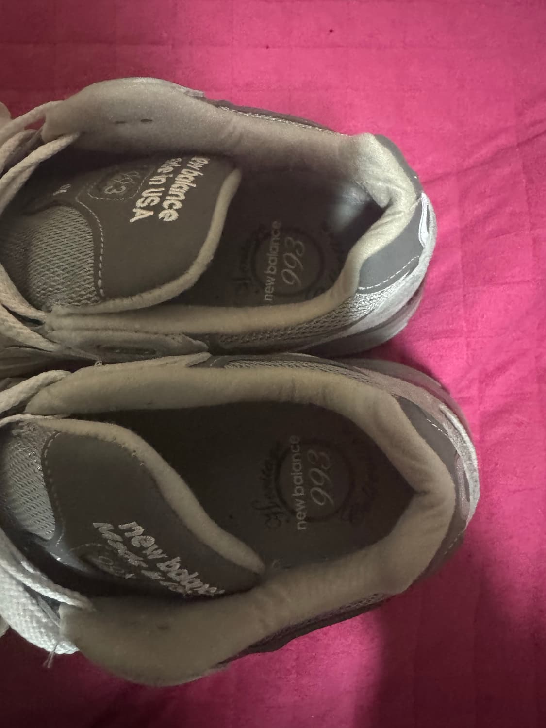 뉴발란스 992 메이드 인 USA 그레이 - D 스탠다드 270사이즈 상품이미지2