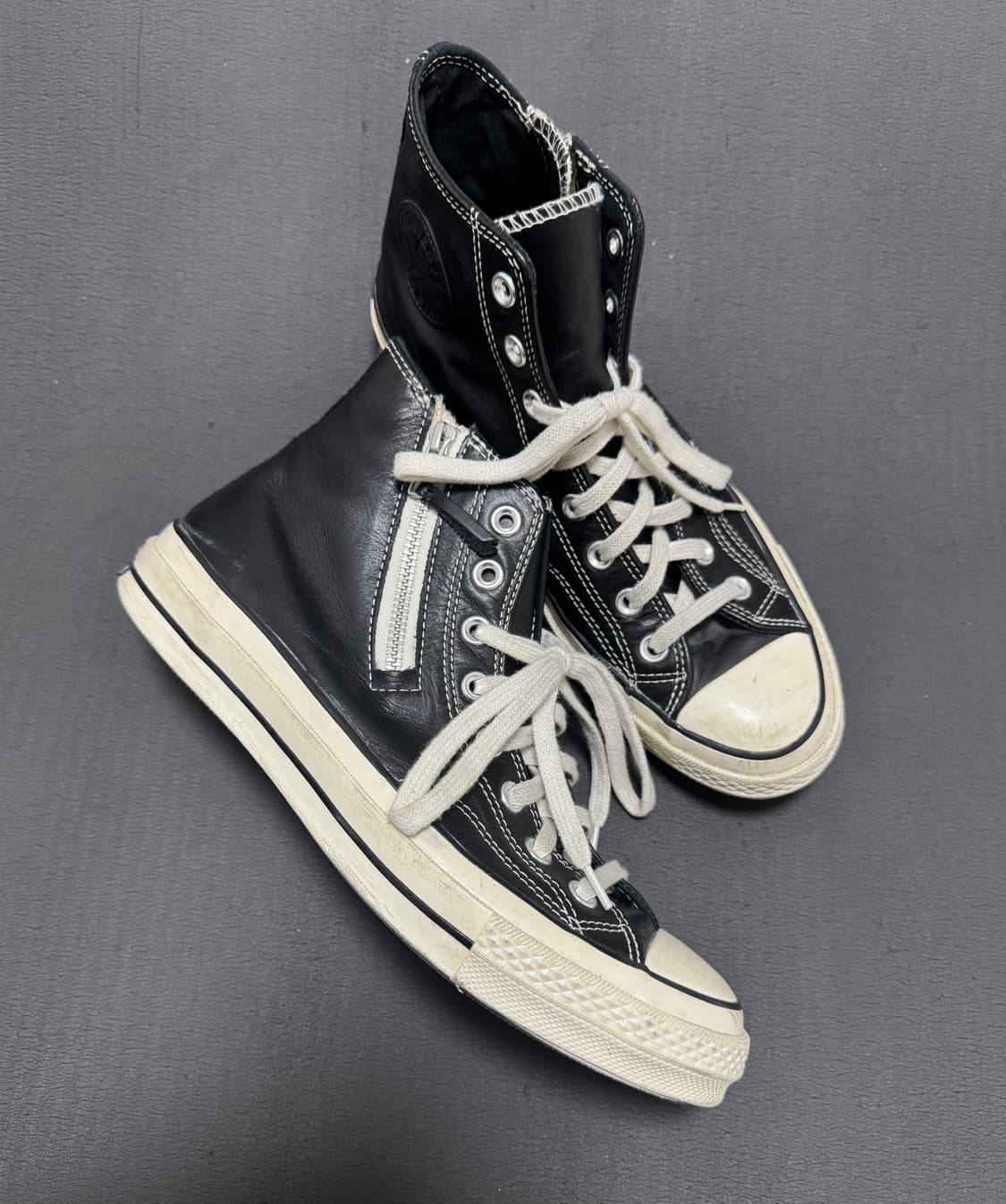 컨버스 척70 지퍼 레더 하이탑 270 상품이미지2
