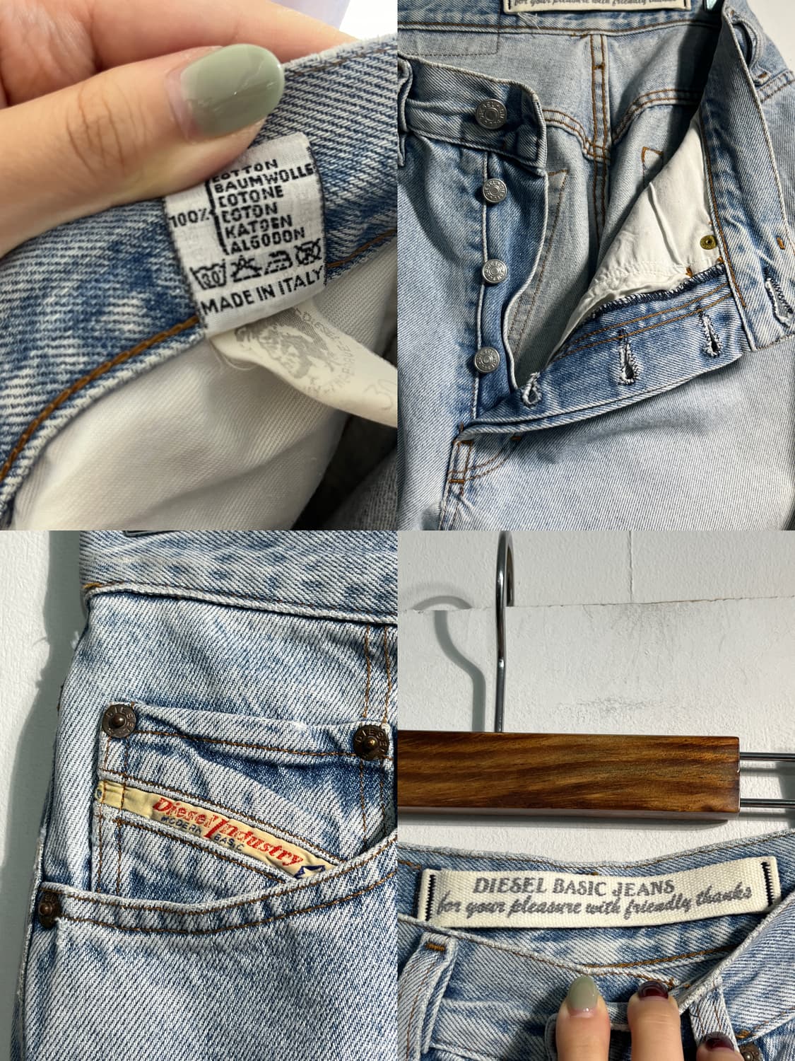 DIESEL 디젤 데님 팬츠 (made in Italy) 상품이미지7