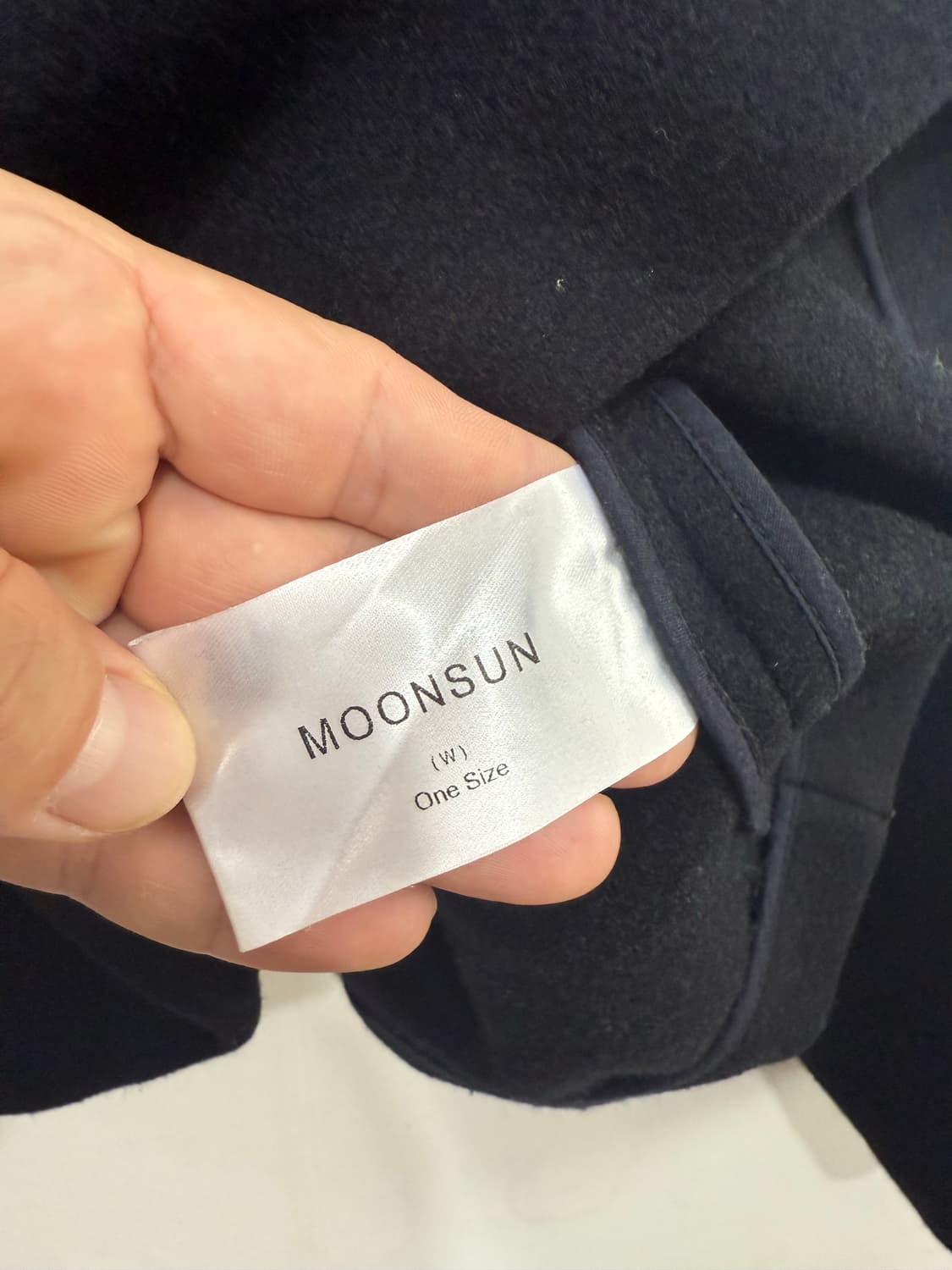 문선 MOONSUN 울 브이넥 블라우스 free 상품이미지7