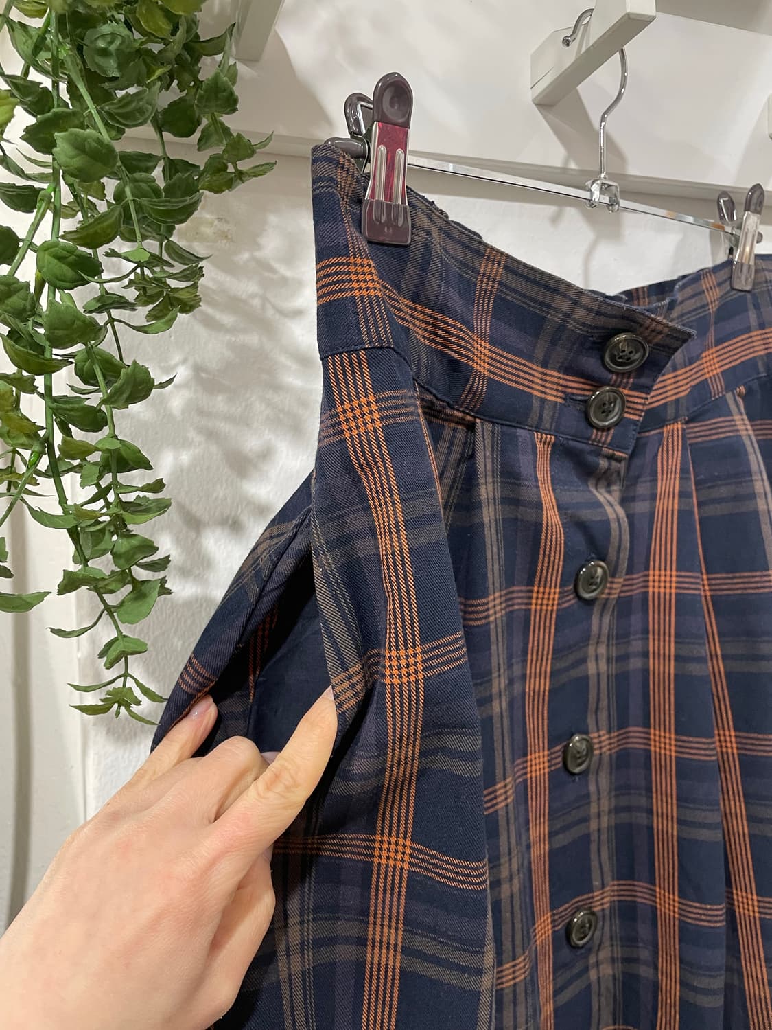 check button skirt 상품이미지9