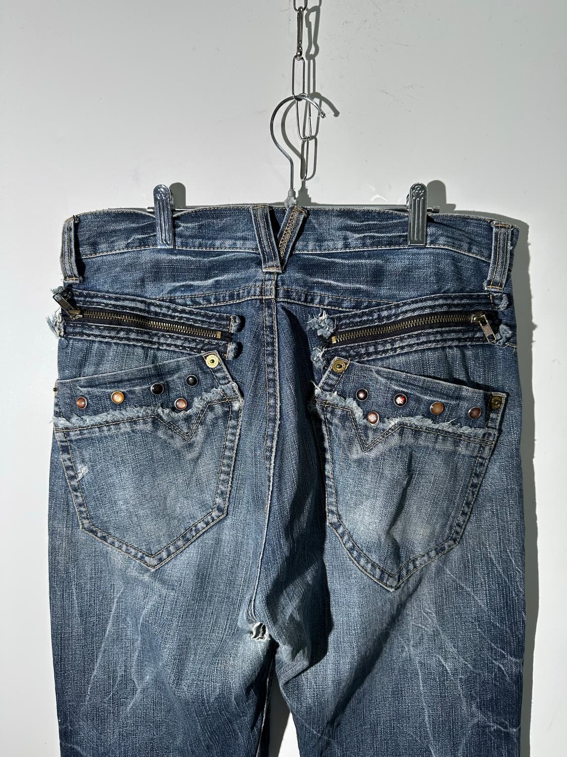 빈티지 스터드 데님 팬츠 상품이미지4