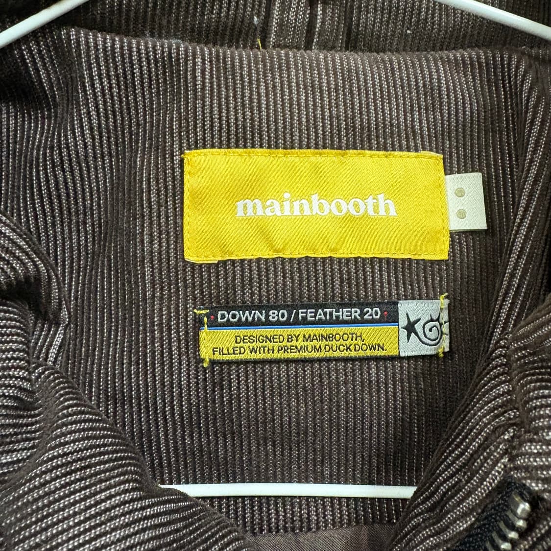 메인부스 우디 덕 다운 패딩 브라운 상품이미지2