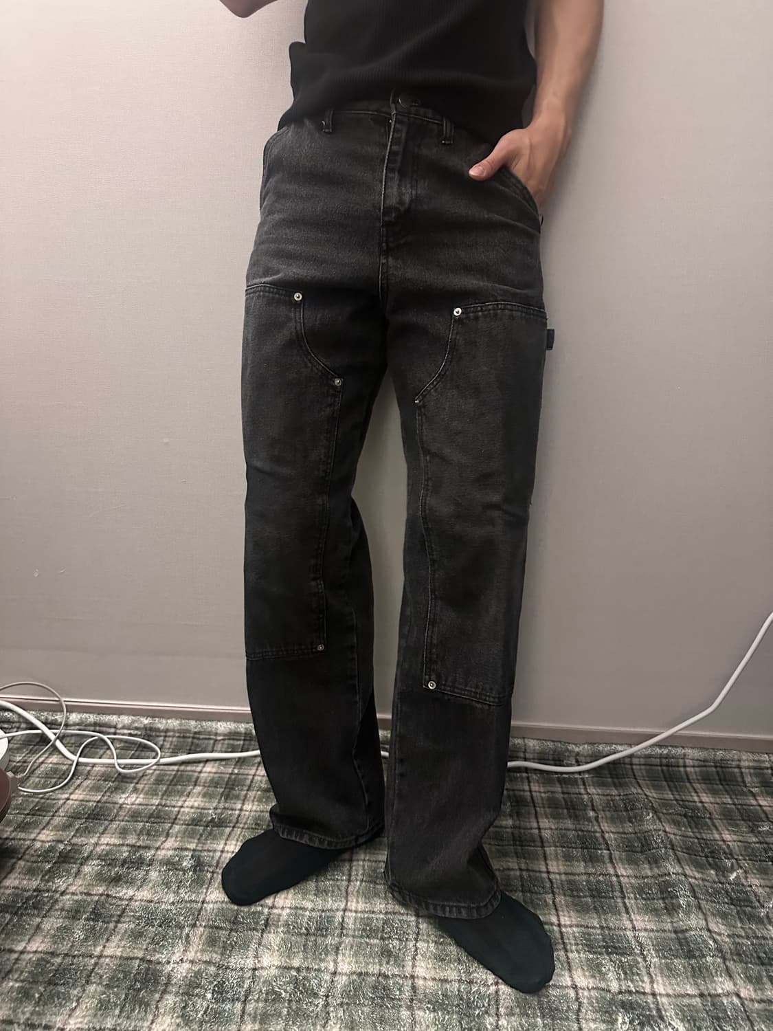 카펜터 데님 팬츠 상품이미지3