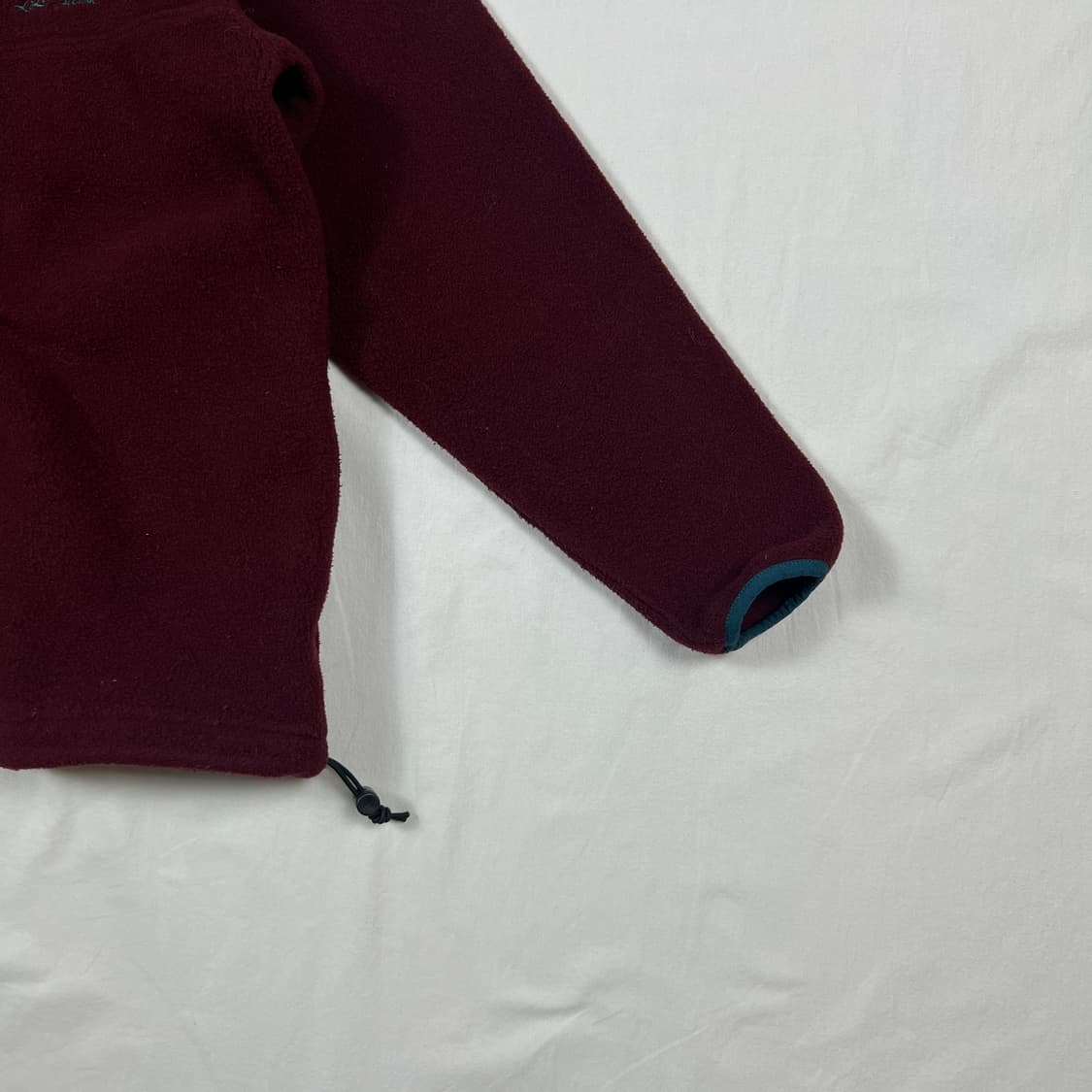 90‘s 엘엘빈 llbean 로고 풀오버 스냅 플리스 자켓 상품이미지4