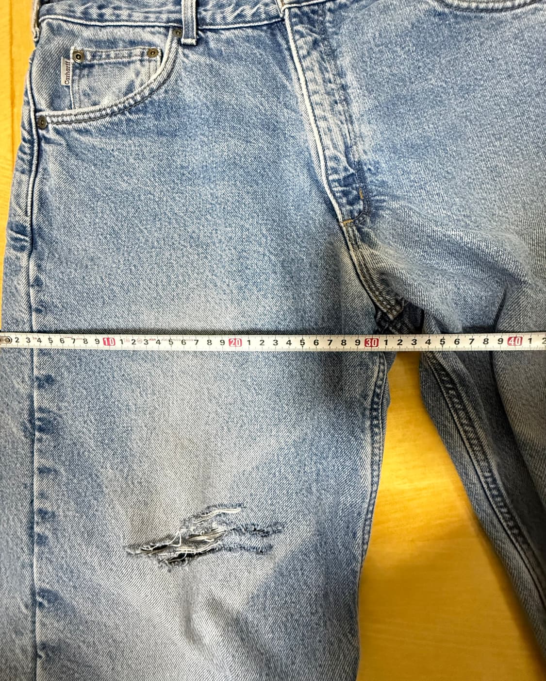 칼하트 싱글니 빈티지 36x32 상품이미지7