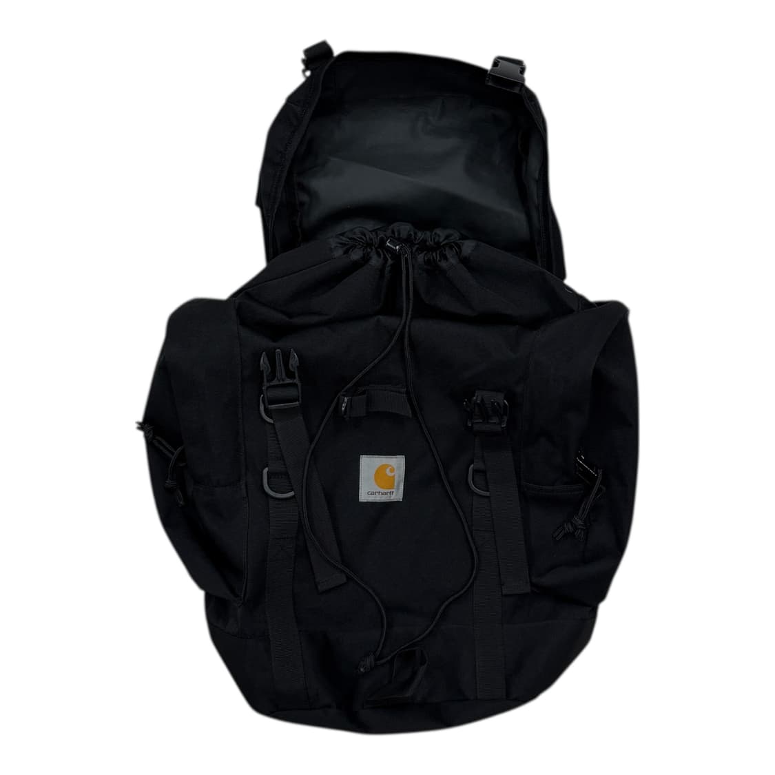 칼하트 WIP 드로우 스트링 복조리 가디언 포켓 백팩 가방 블랙 상품이미지3
