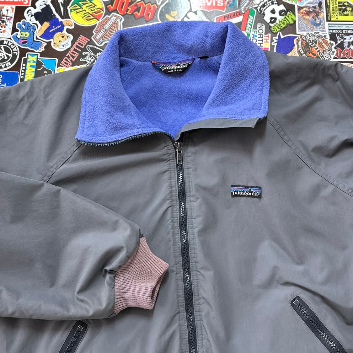 80s USA 파타고니아 쉘드 신칠라 자켓 M 상품이미지3