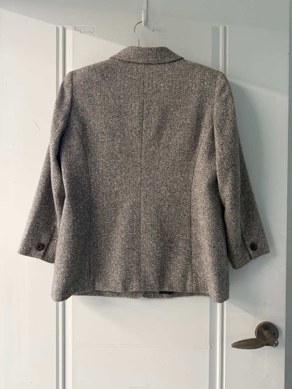 일본빈티지 헤링본 울 코트 자켓 상품이미지9