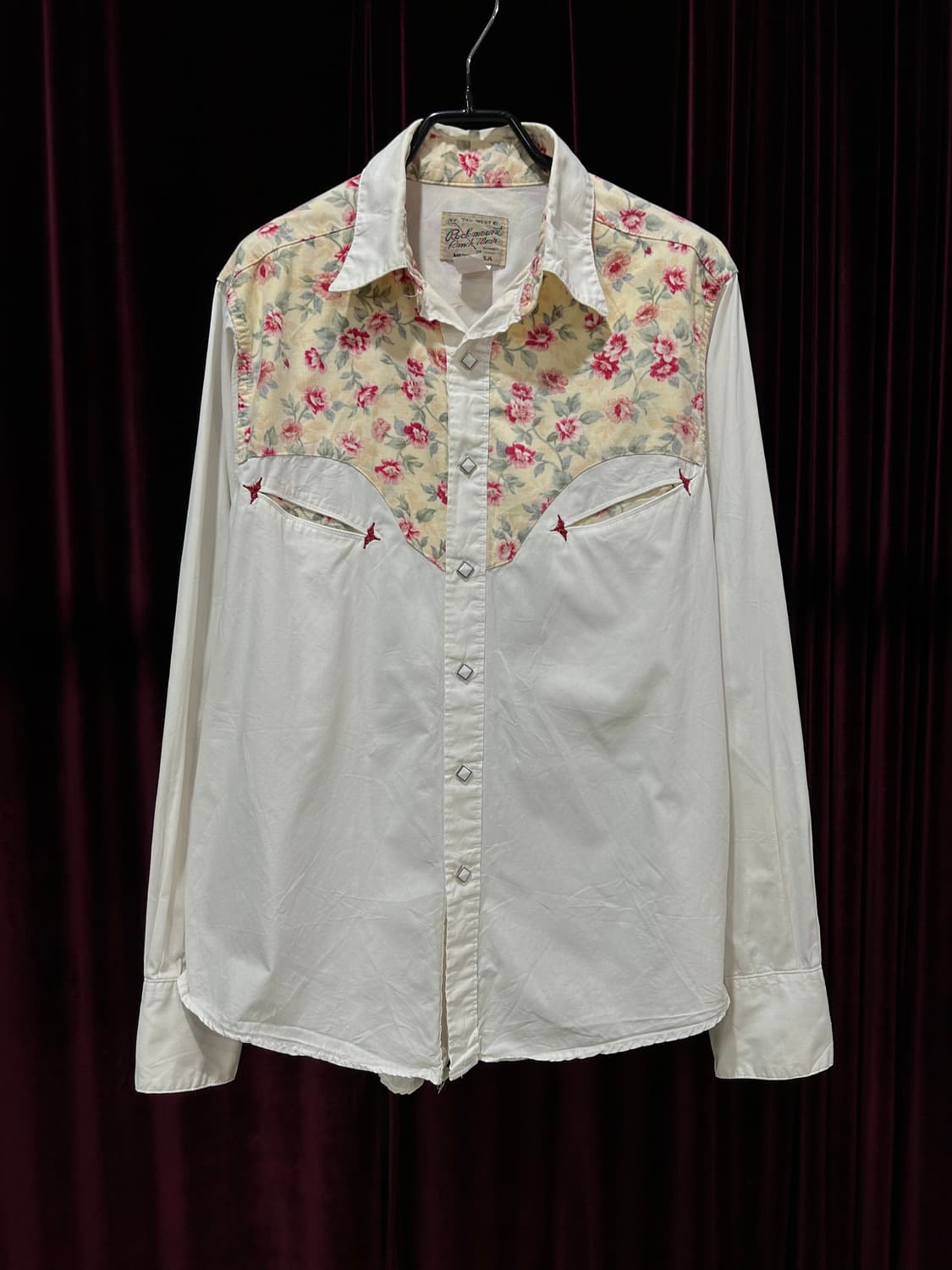 ROCKMOUNT RANCH WEAR floral westernshirt 상품이미지1