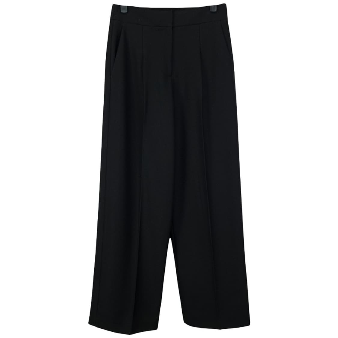 [잇미샤] 24 F/W 핀턱 와이드 팬츠 블랙 M19492 상품이미지2