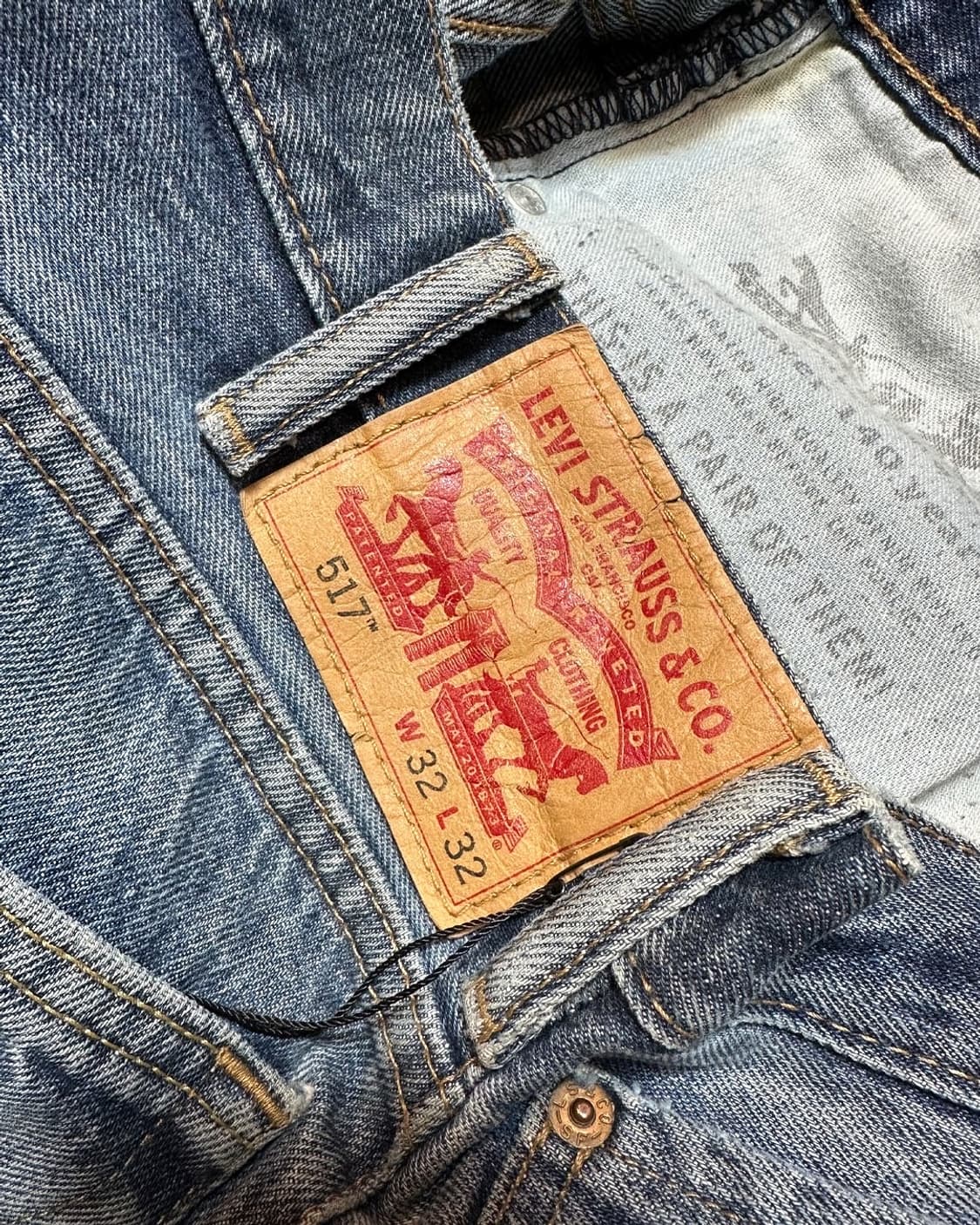 리바이스517 부츠컷 데님 팬츠 32x32 상품이미지7