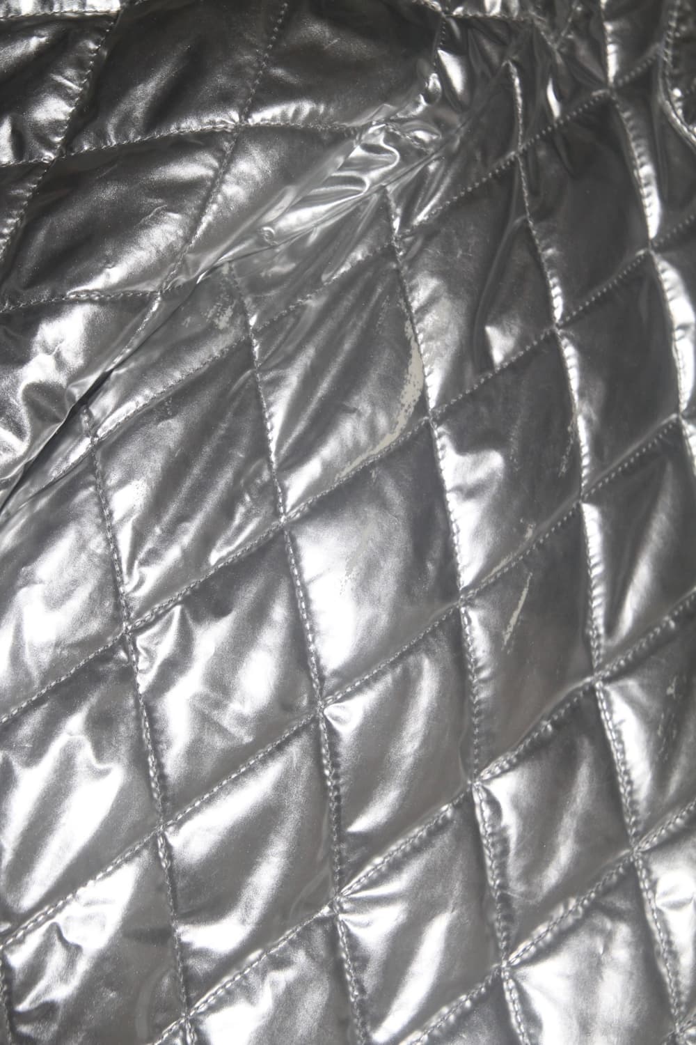 마르지엘라 18FW MM6 실버 퀄팅 더플 코트 상품이미지10