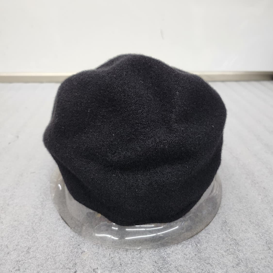 캉골 정품 헌팅캡 올블랙 순모 LA사이즈 상품이미지4