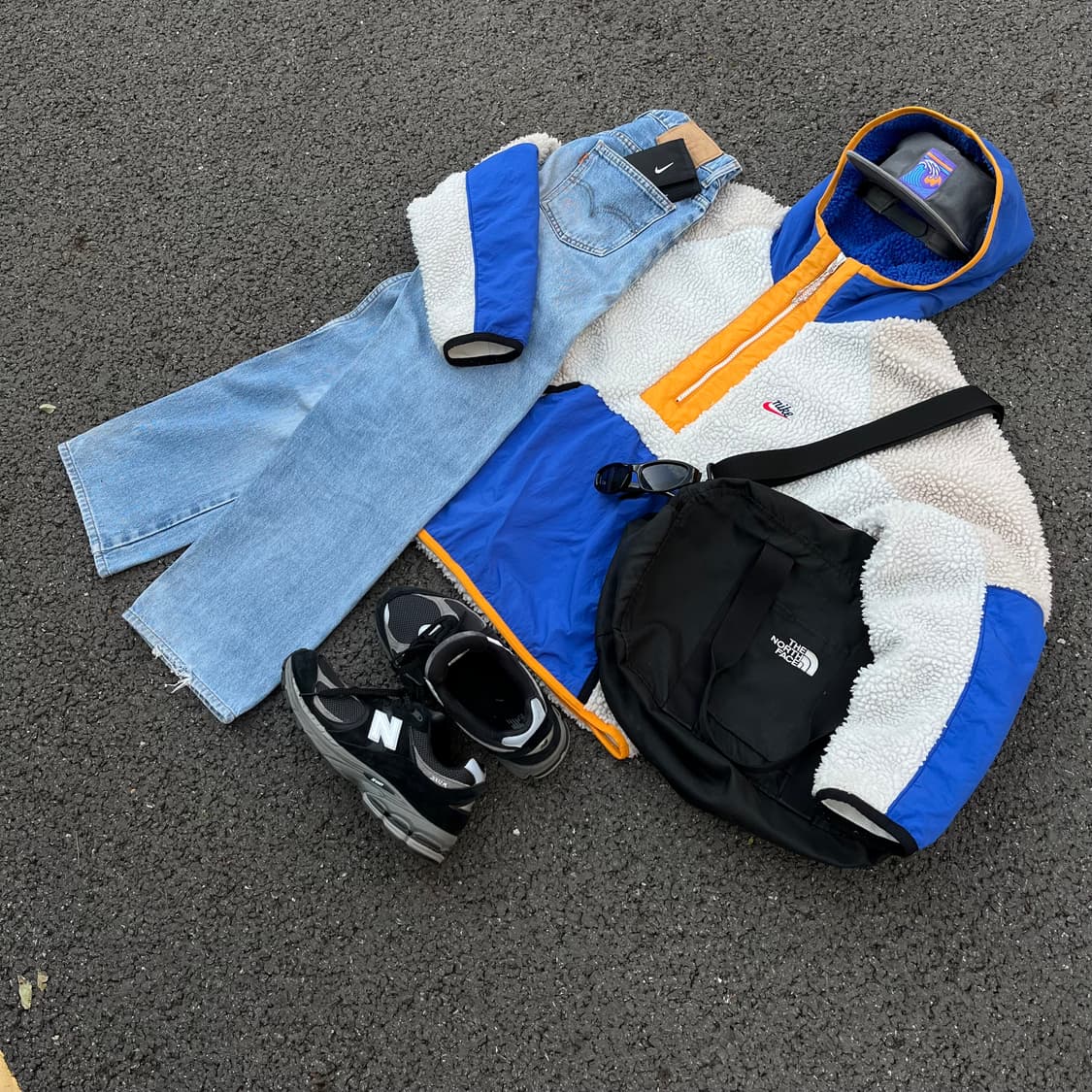 Nike Heritage Sherpa Anorak Jacket 상품이미지7