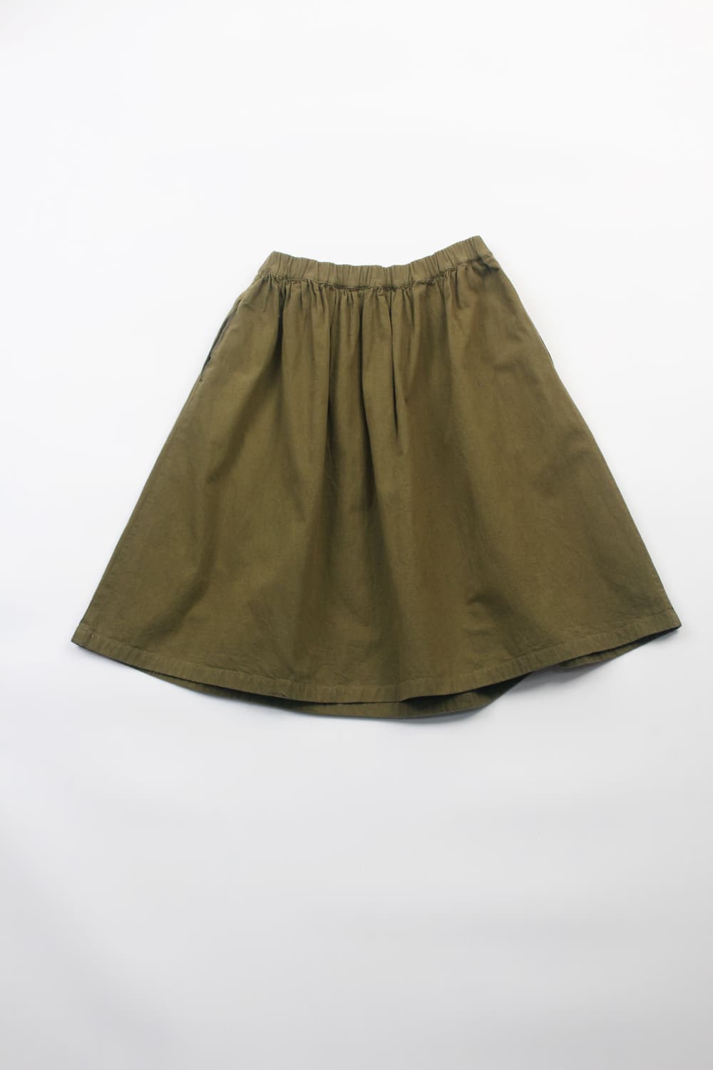 SUNNY CLOUDS Cotton Pleated Skirt  상품이미지7