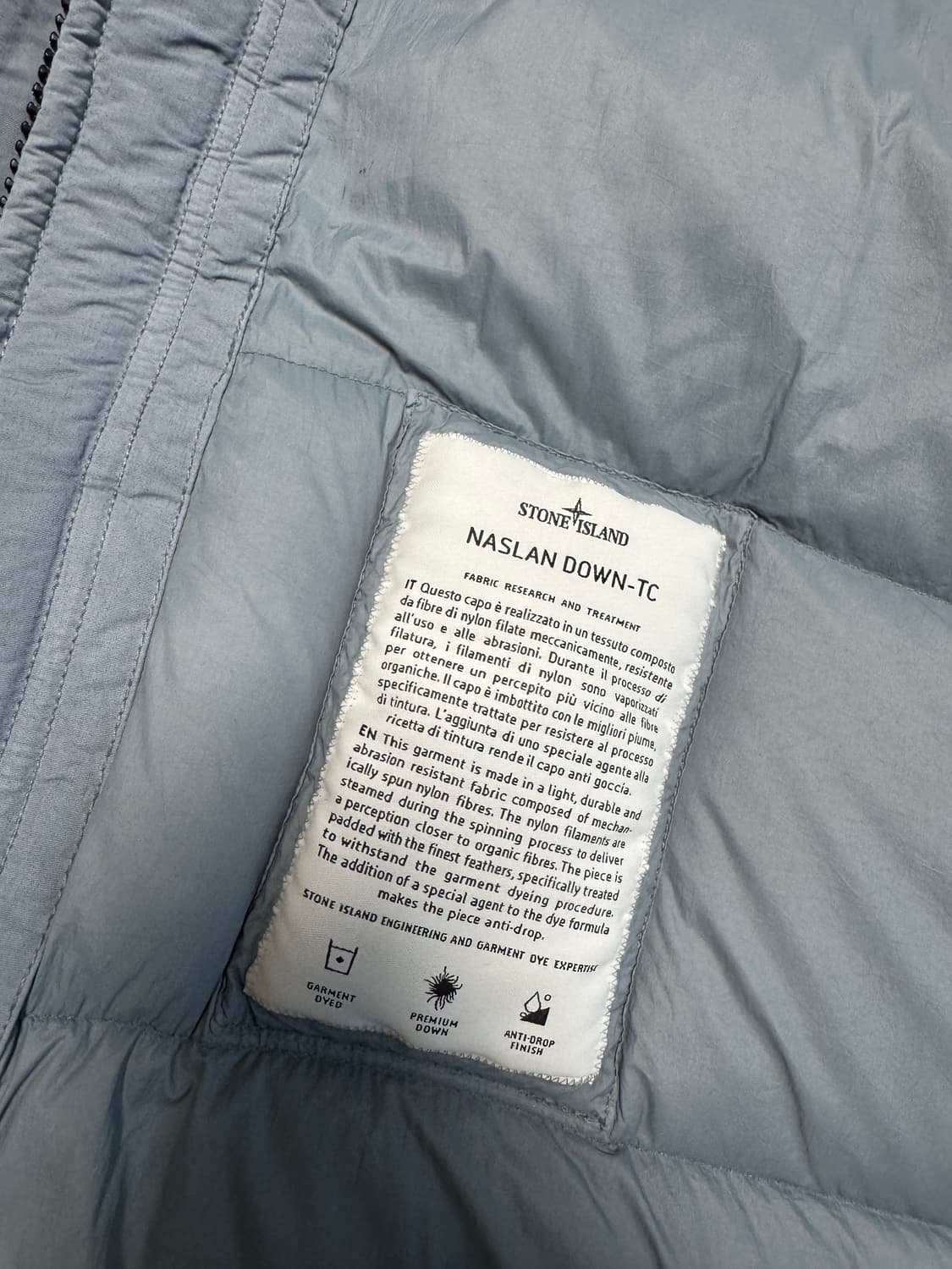 스톤아일랜드 패딩 NASLAN DOWN-TC (XL사이즈) 상품이미지5