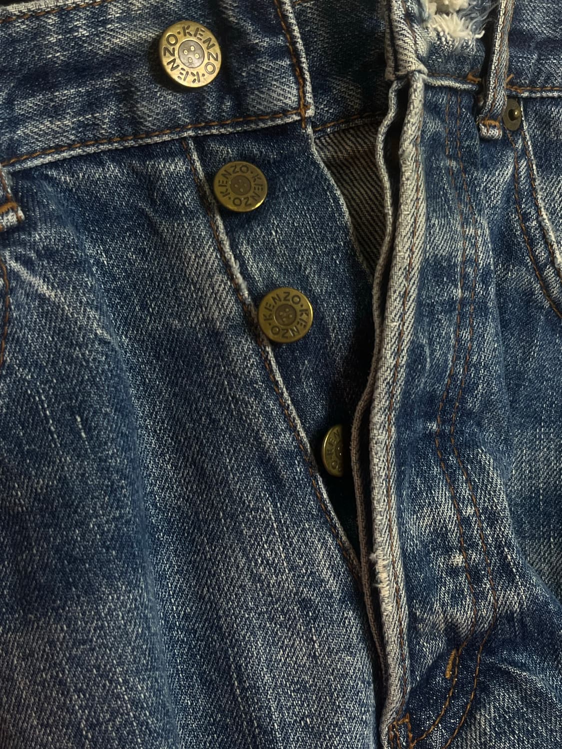 겐조 버튼플라이 데님팬츠 30 상품이미지4
