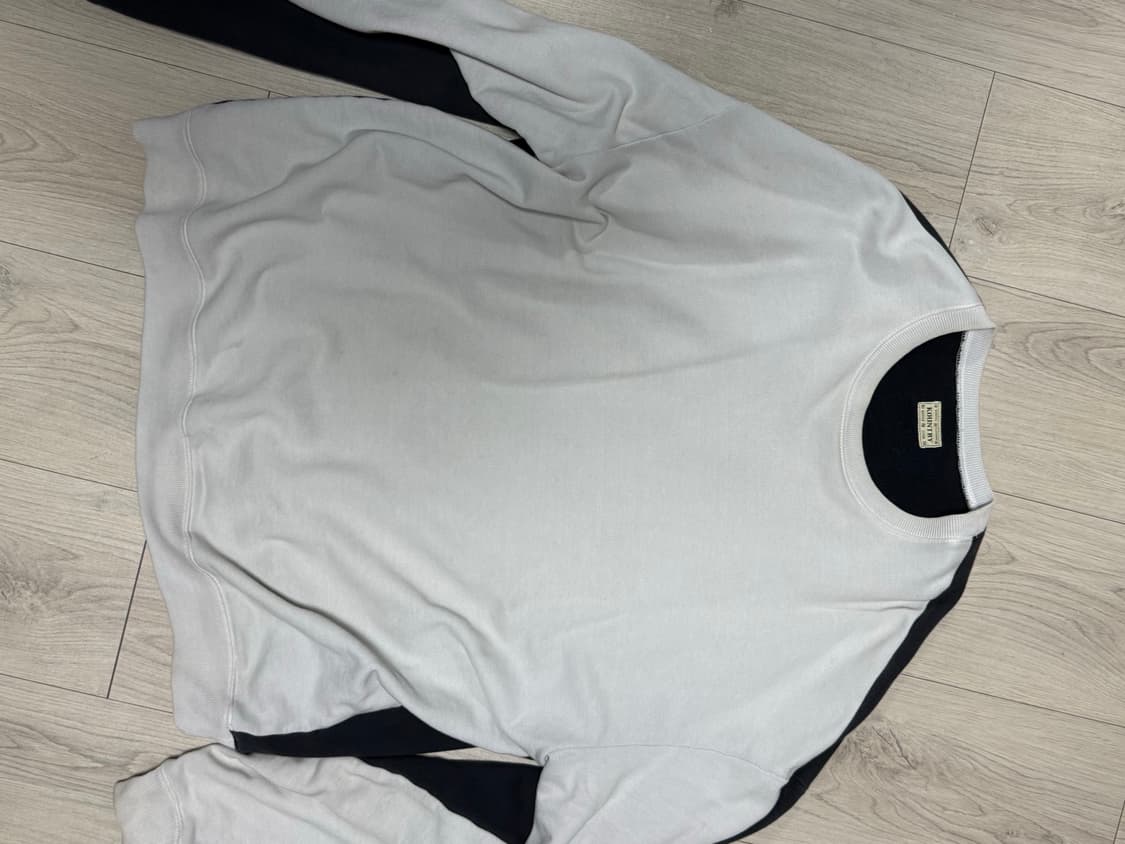 캐피탈 투톤 본스웻 맨투맨 상품이미지2