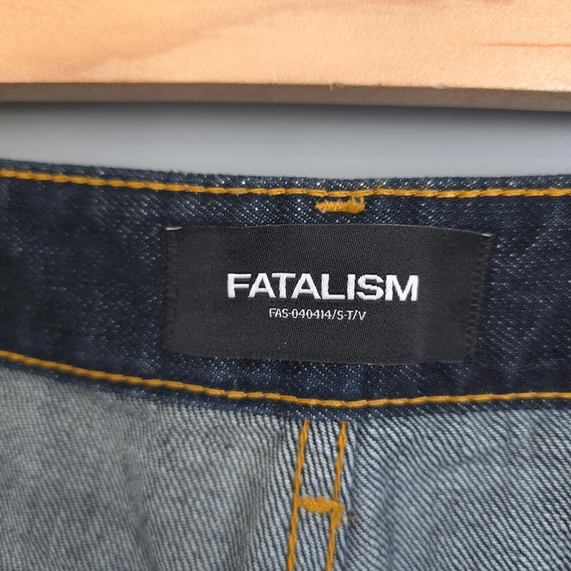 페이탈리즘 FATALISM 생지 데님 스트레이트 팬츠 상품이미지7