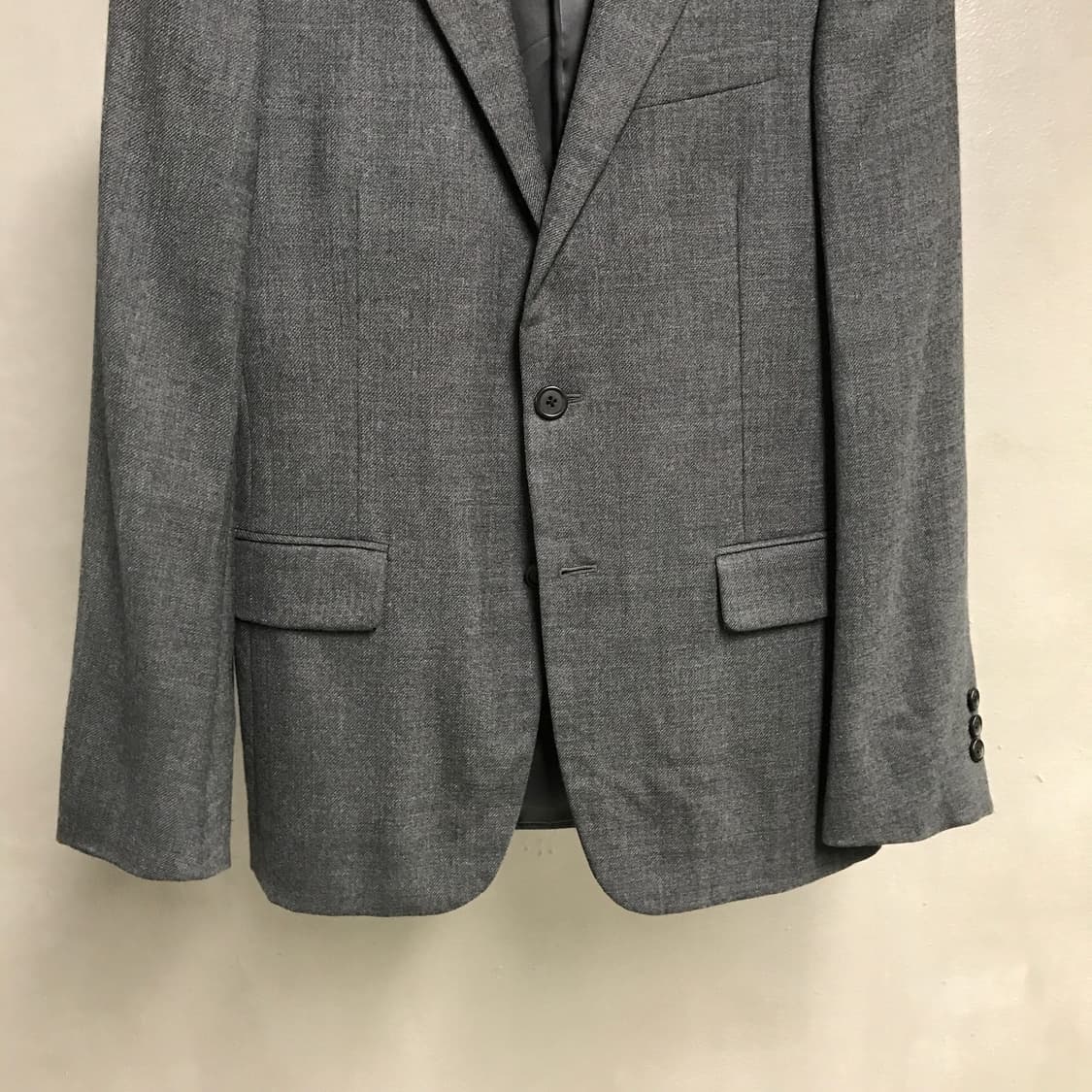 프라다 차콜 블레이저 46R 상품이미지3