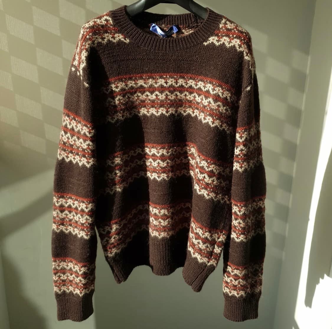 CDG x Junya watanabe Fair lsle knit  상품이미지1