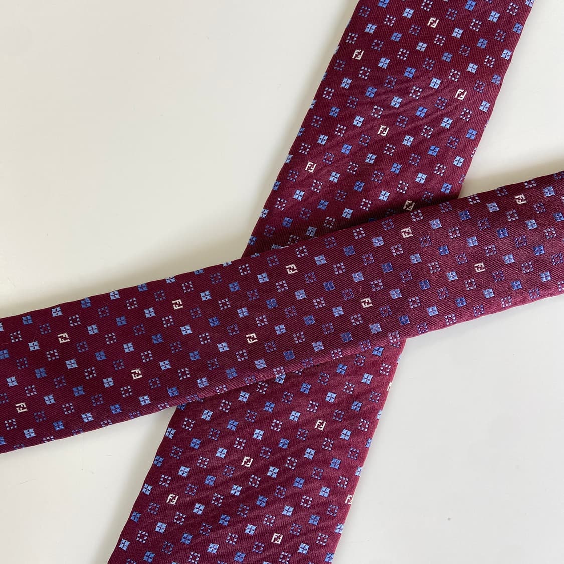 펜디 (FENDI) 신형 모노그램 명품 정품 넥타이 상품이미지4