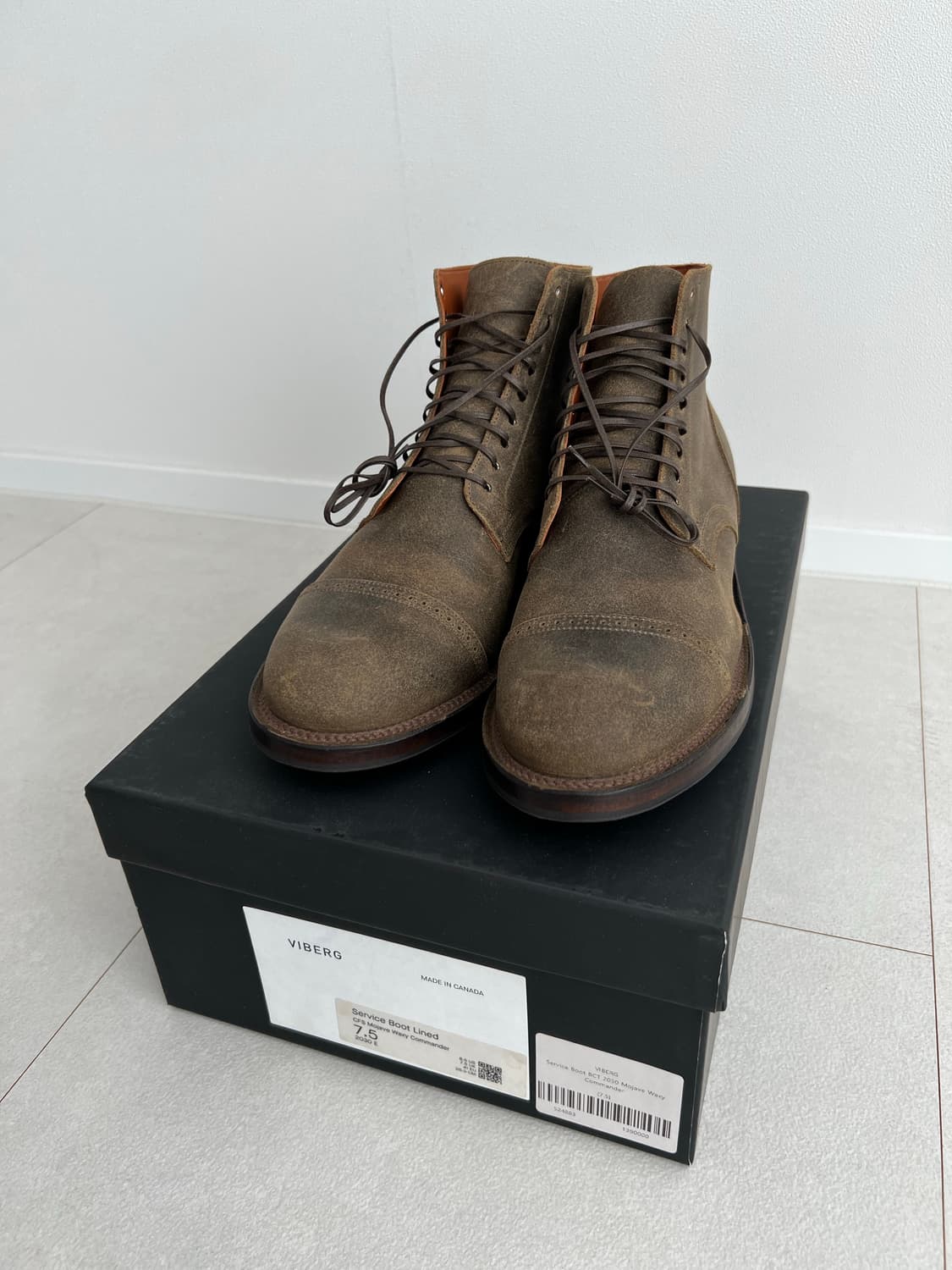 바이버그 2030 서비스 부츠 Mojave Waxy 상품이미지2