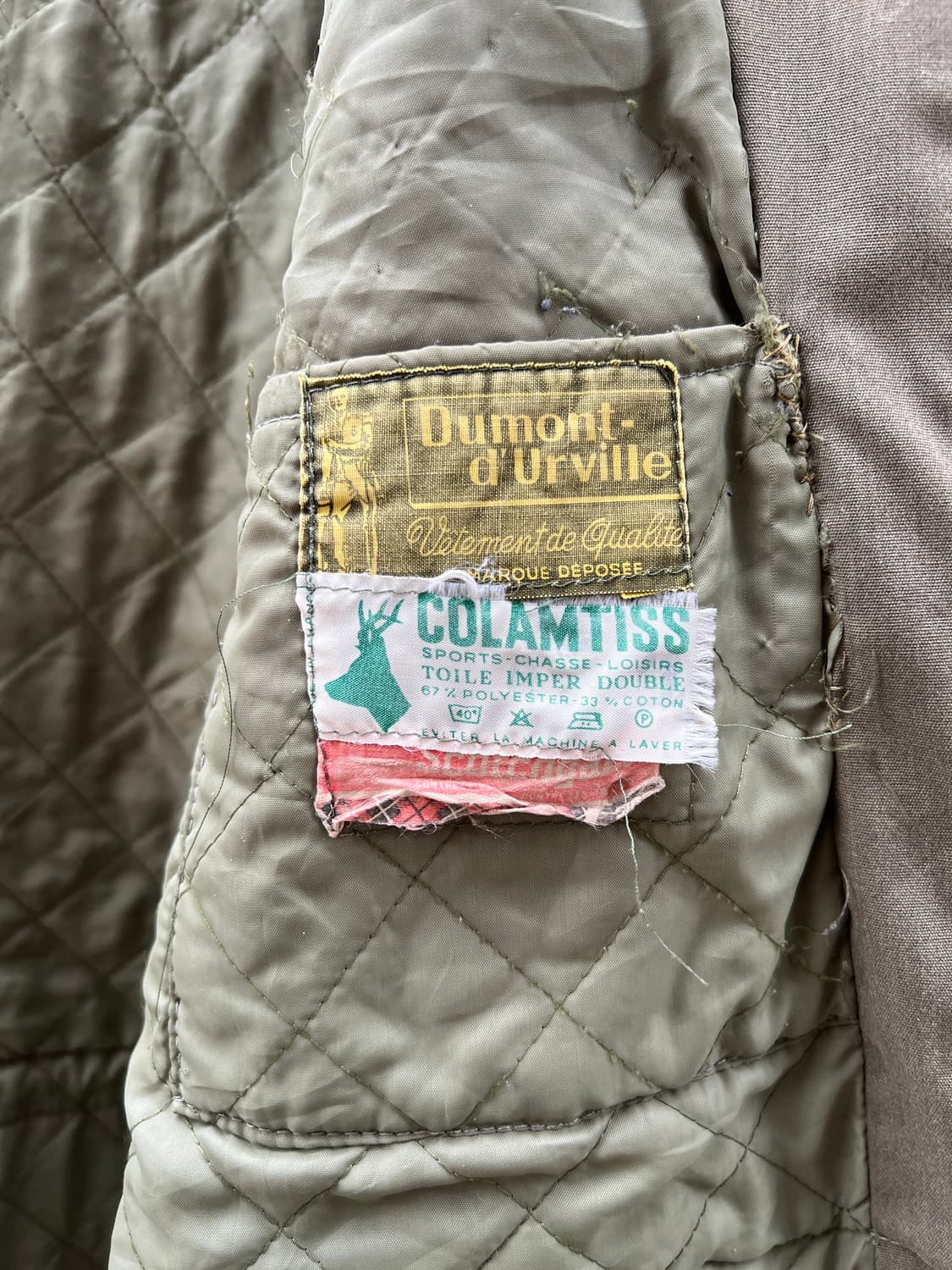 1960s FRENCH HUNTING 60s 프렌치 헌팅 워크자켓 상품이미지3