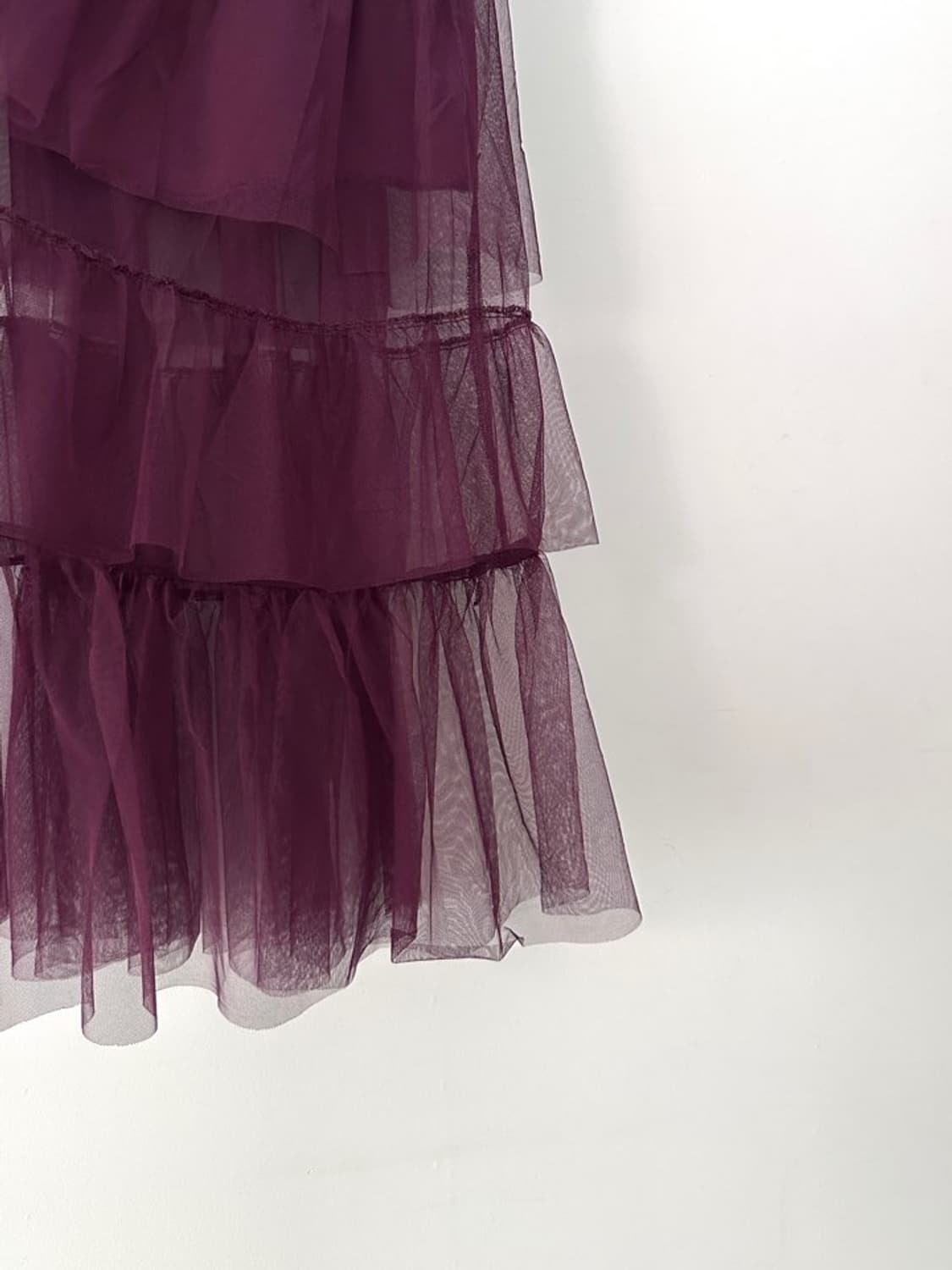 Can can tulle skirt / plum 상품이미지2